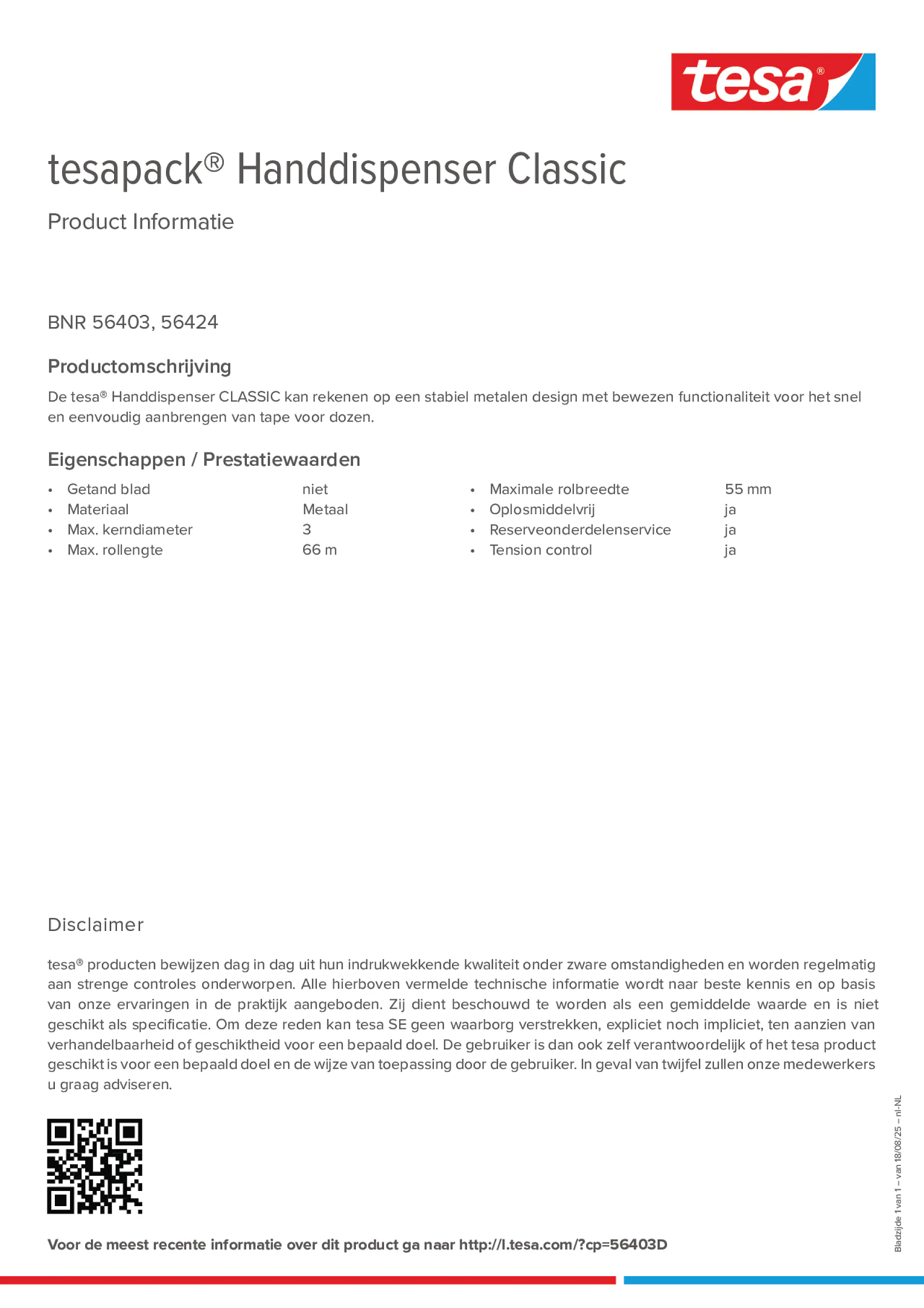 Product information_tesapack® 56403_nl-NL
