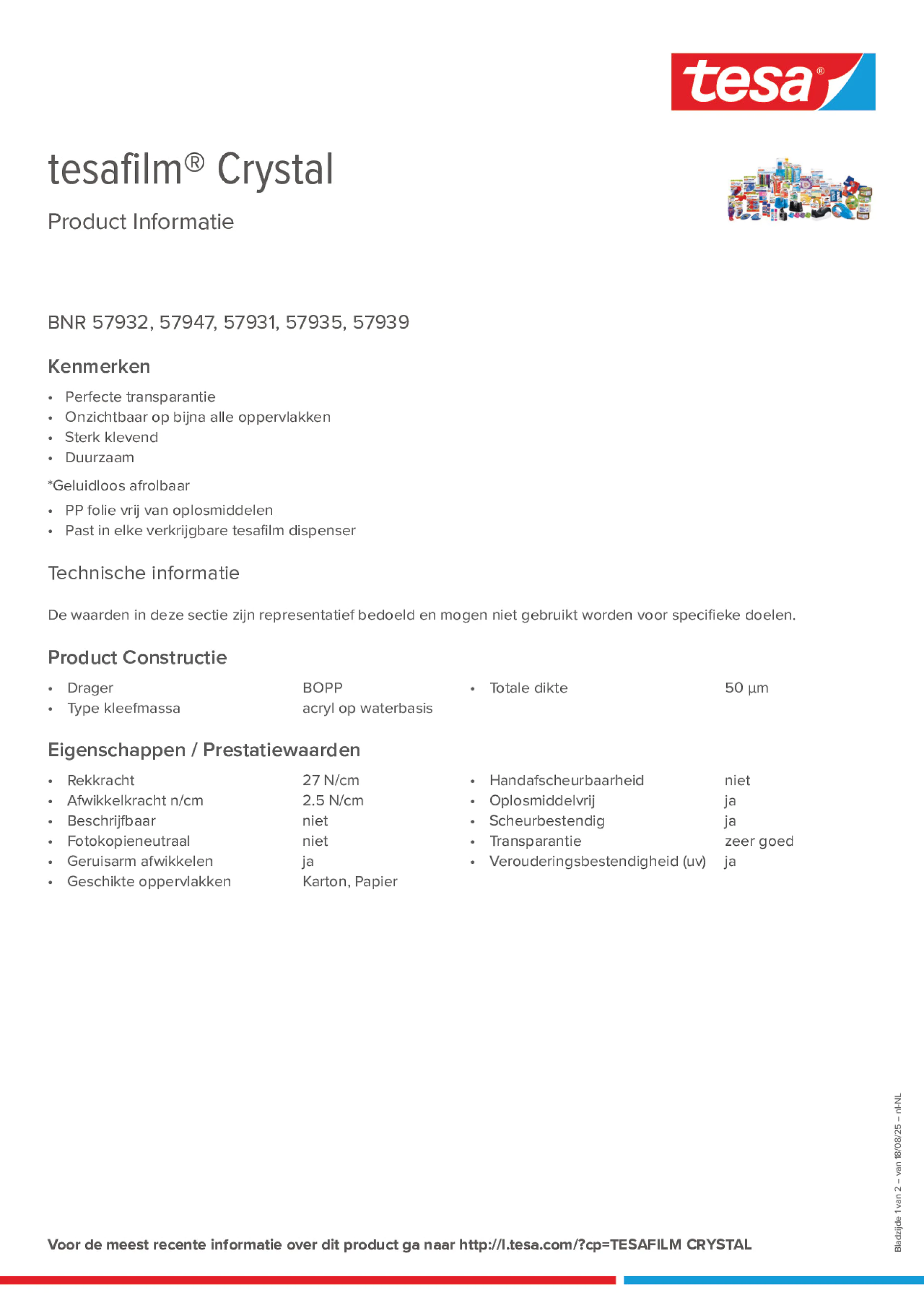 Product information_tesafilm® 57928_nl-NL