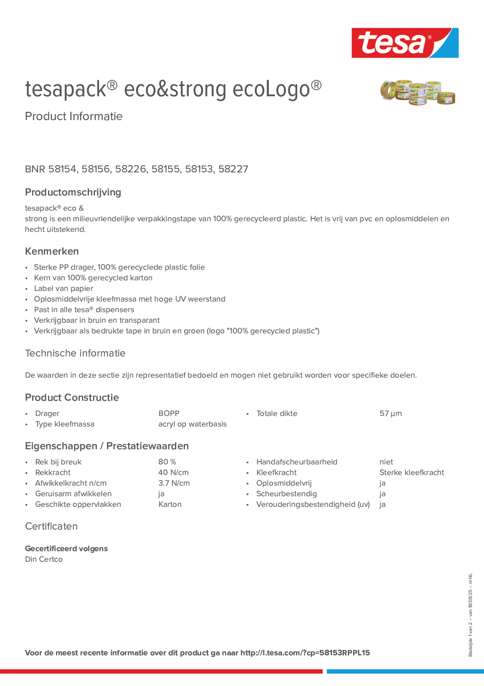 Product information_tesapack® 58154_nl-NL