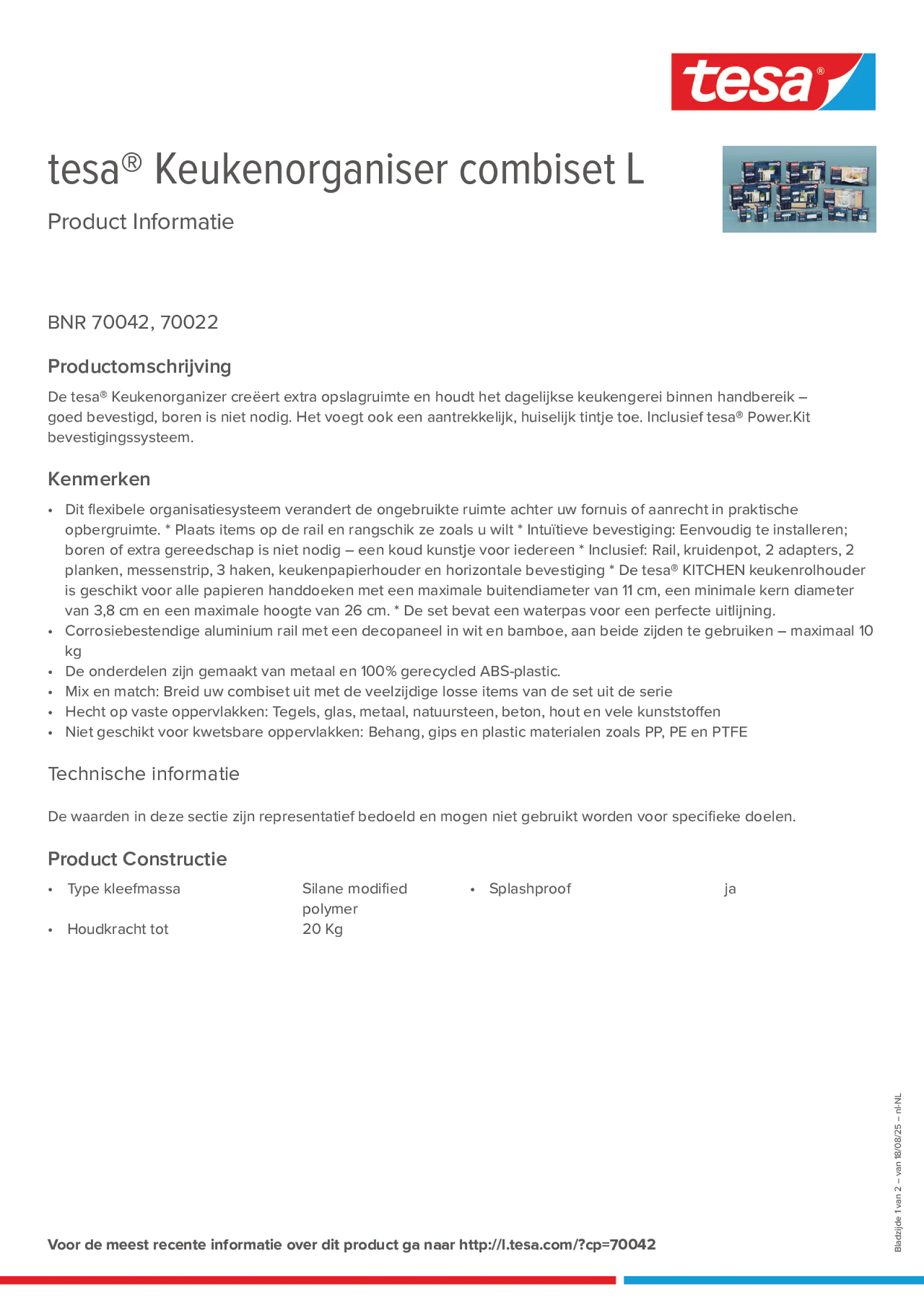 Product information_tesa® 70042_nl-NL