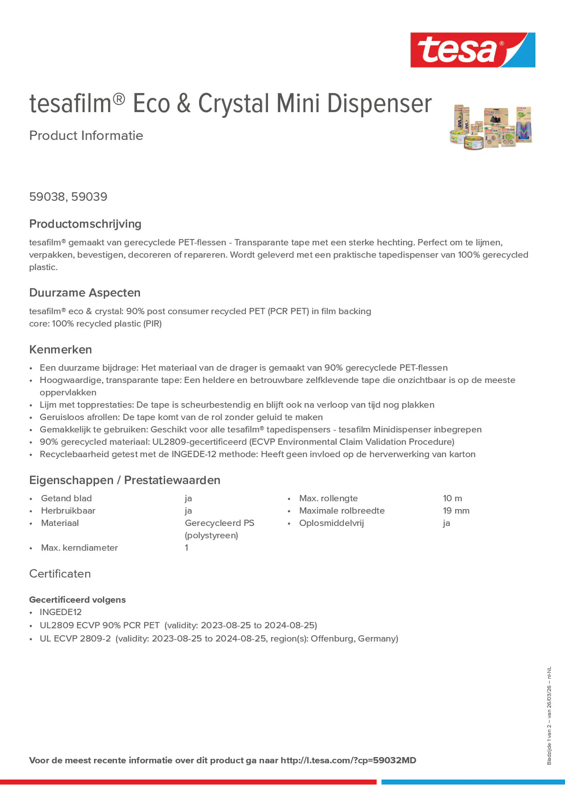 Product information_tesafilm® 59032MD_nl-NL