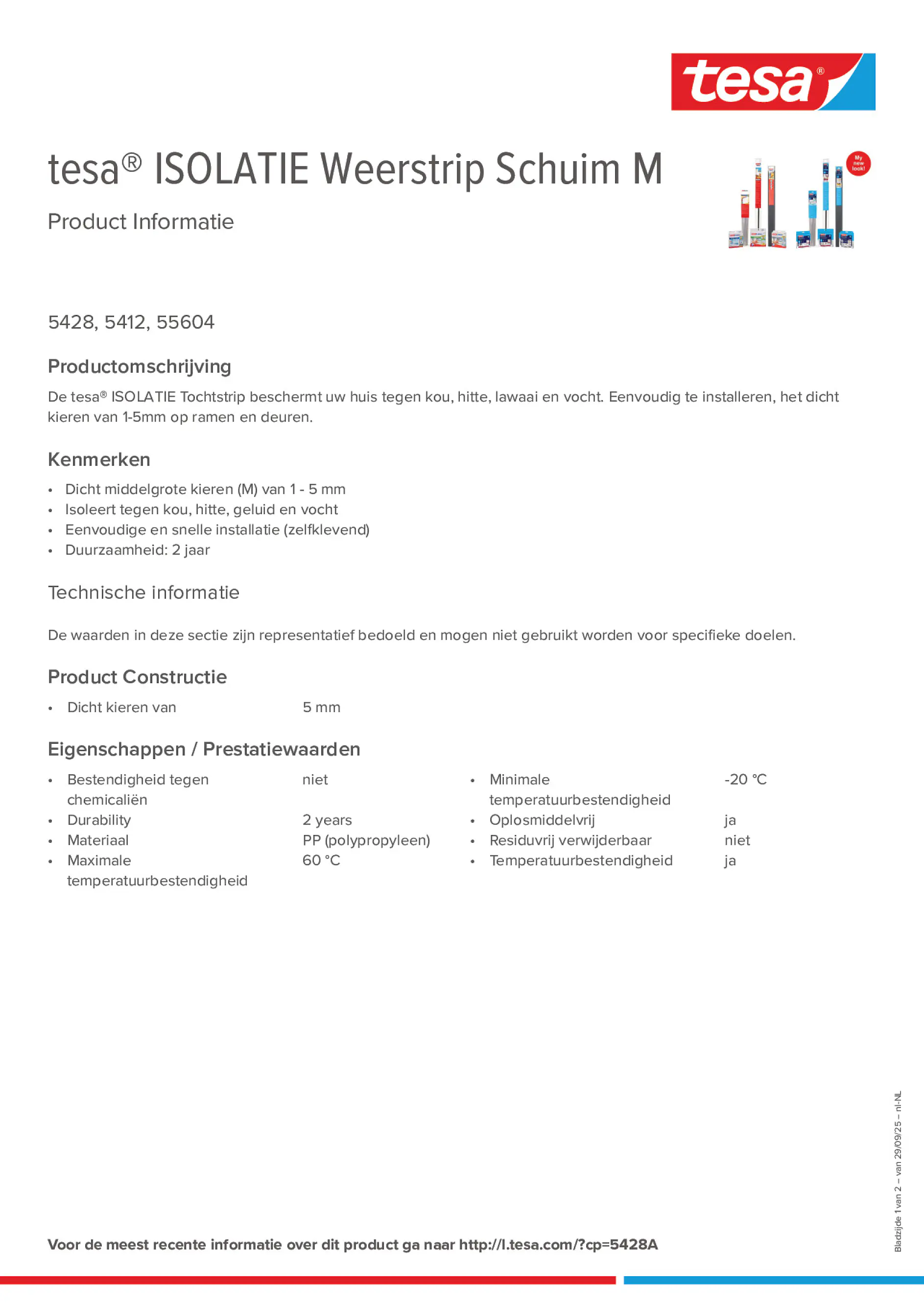 Product information_tesa® 05428_nl-NL