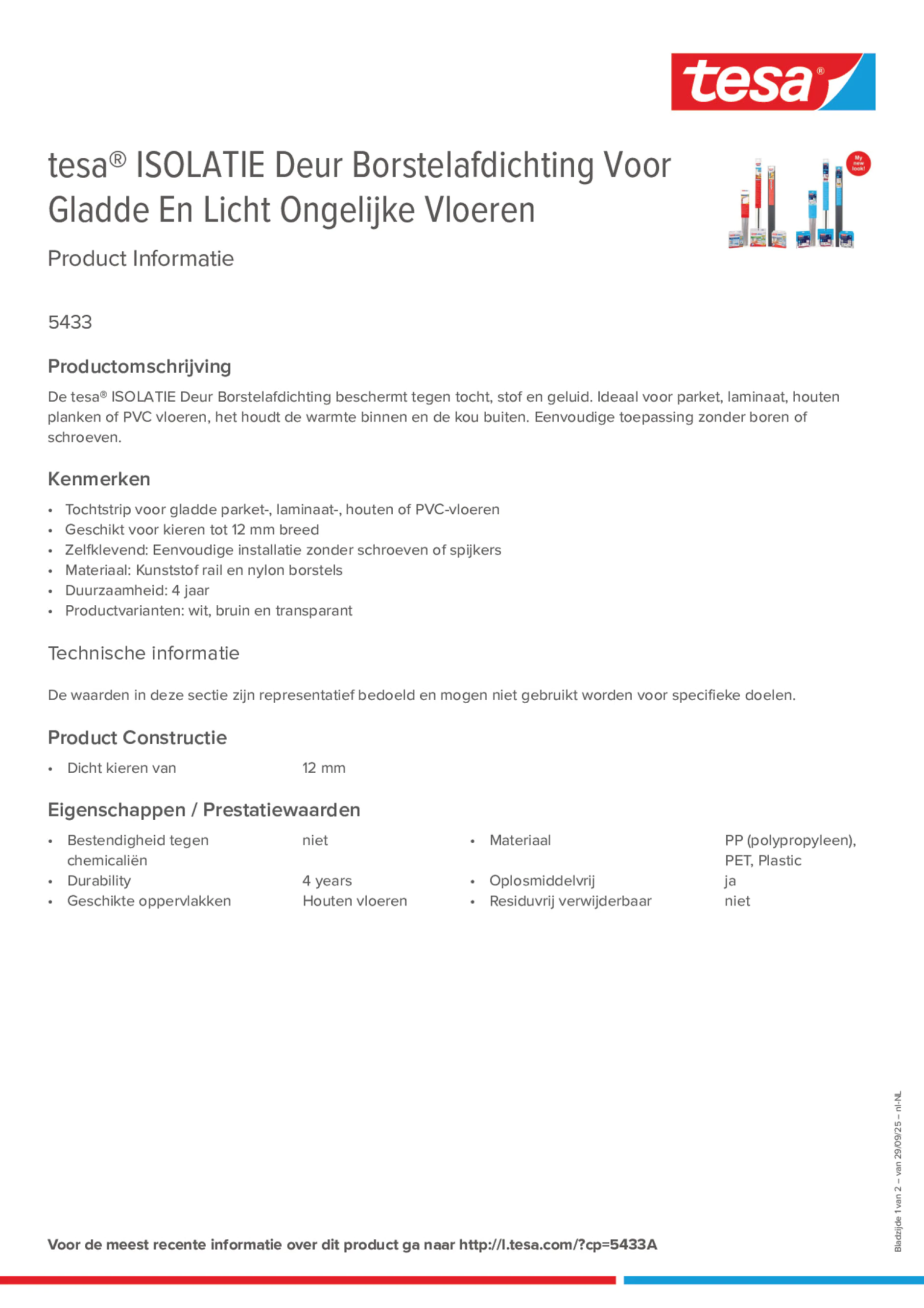 Product information_tesa® 05433_nl-NL