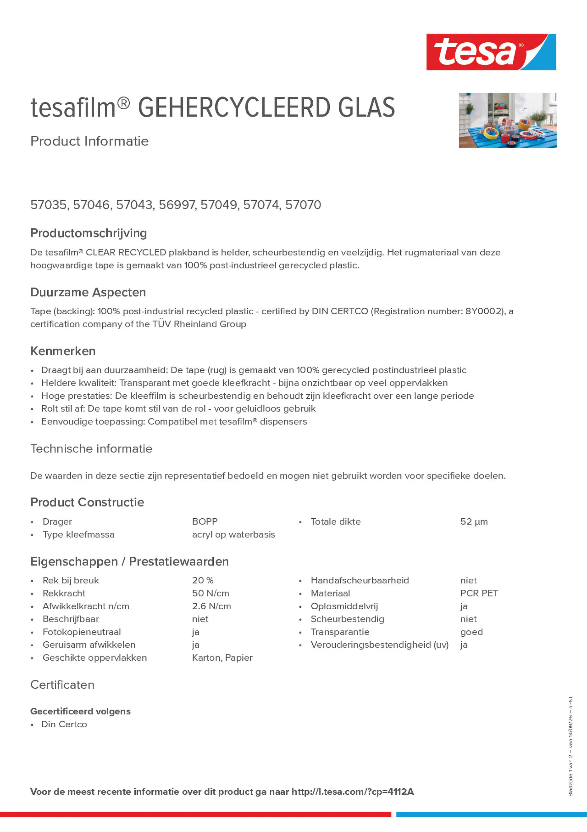 Product information_tesafilm® 57035_nl-NL