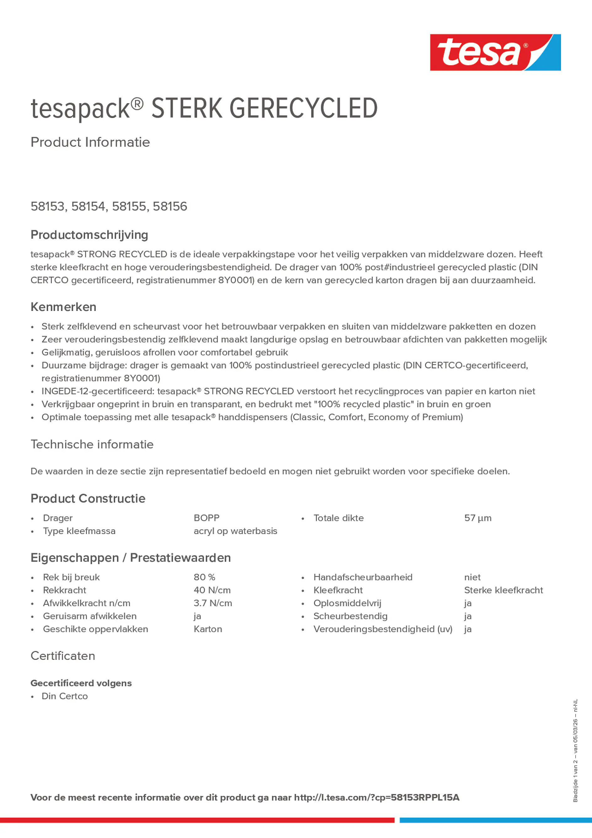 Product information_tesapack® 58153RPPL15A_nl-NL