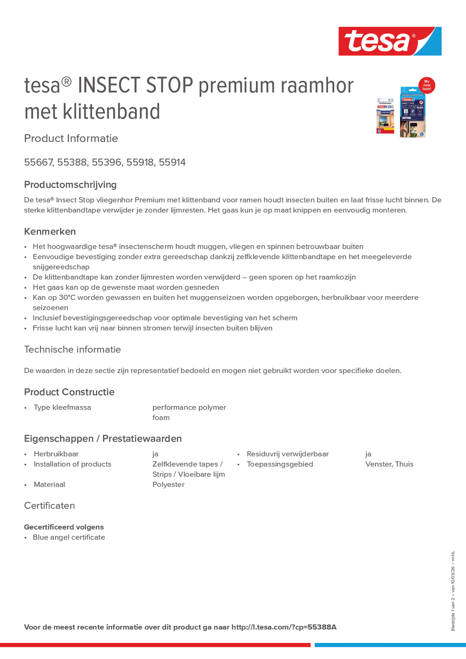 Product information_tesa® 55388A_nl-NL