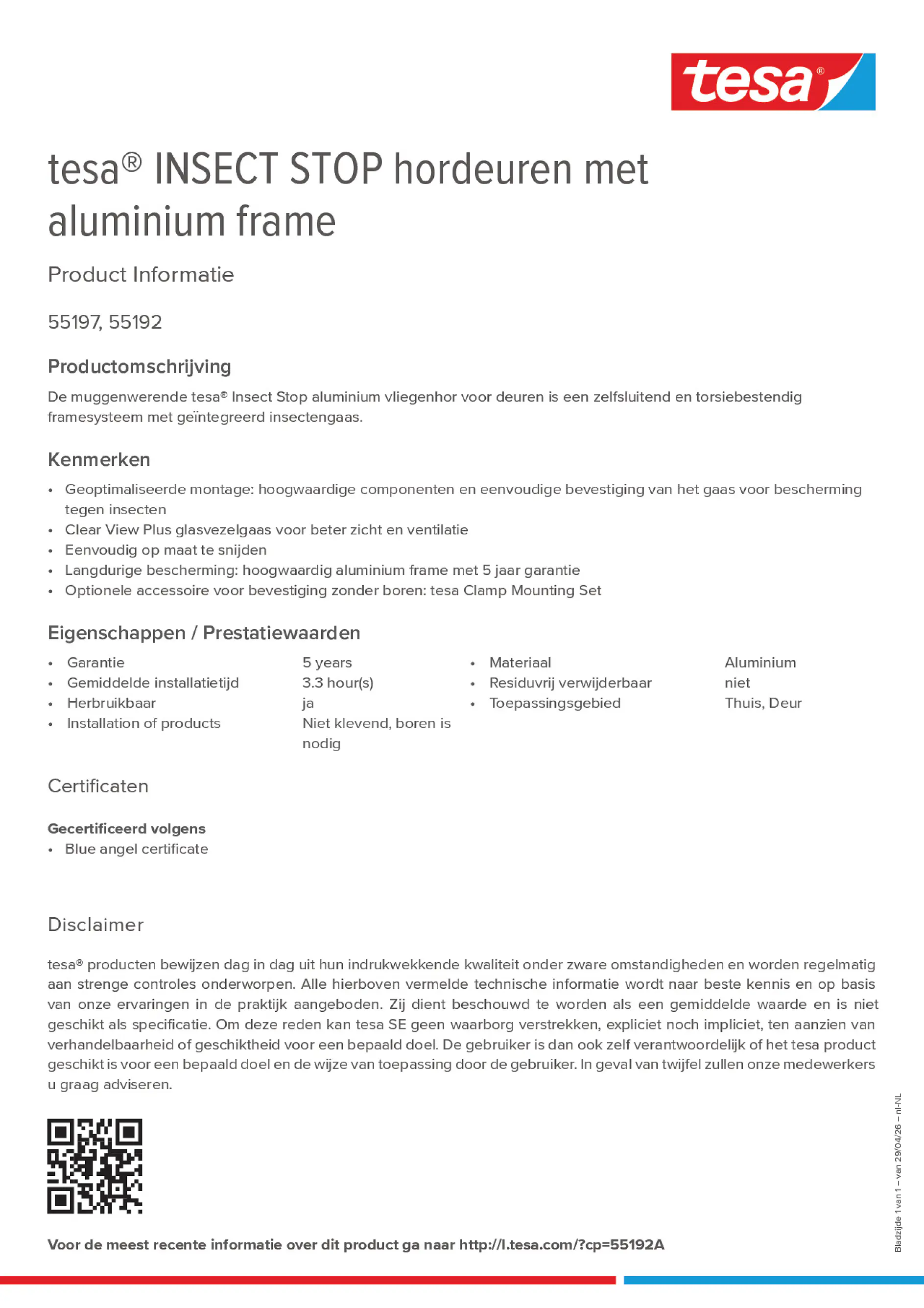 Product information_tesa® 55192A_nl-NL