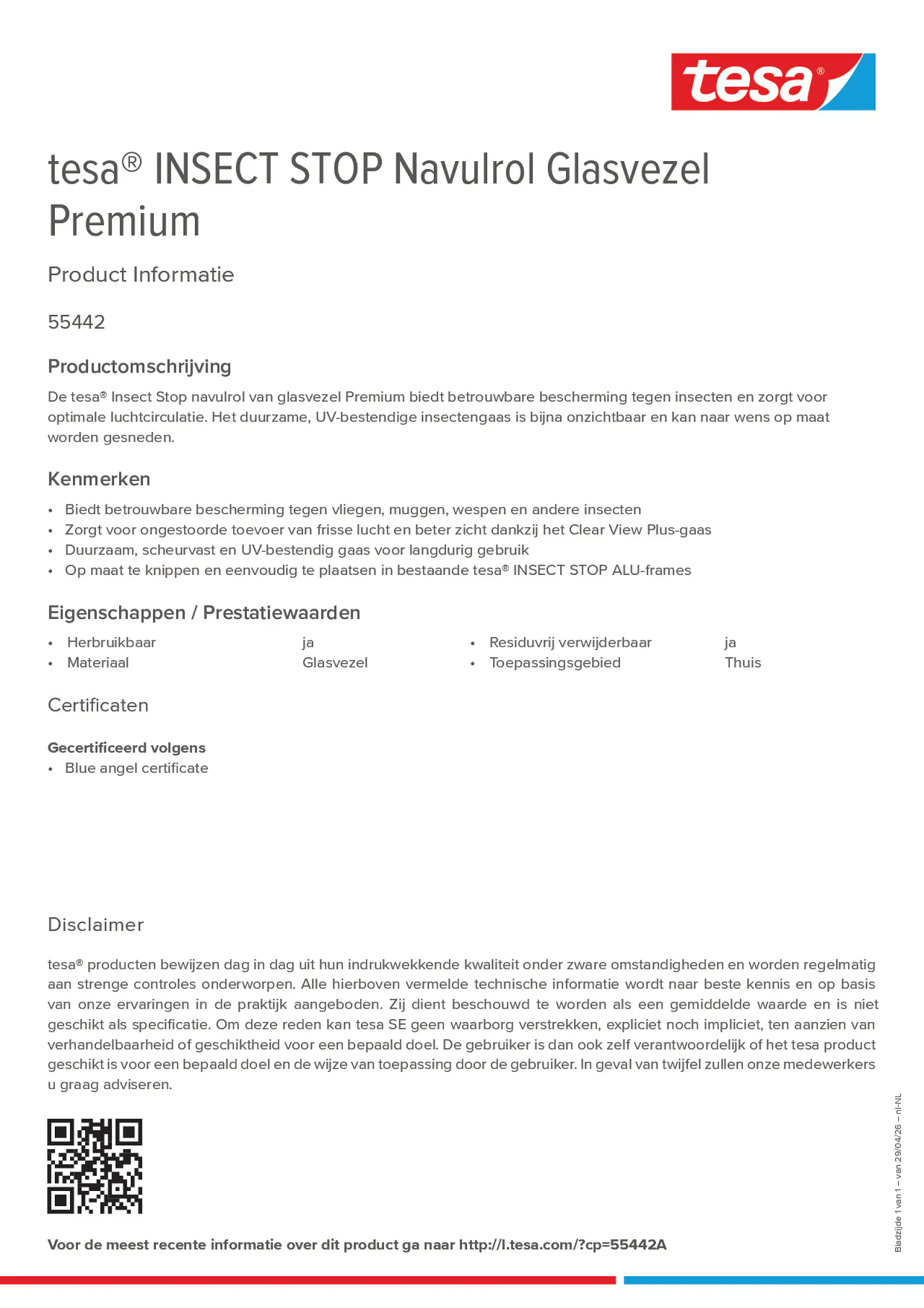 Product information_tesa® 55442A_nl-NL