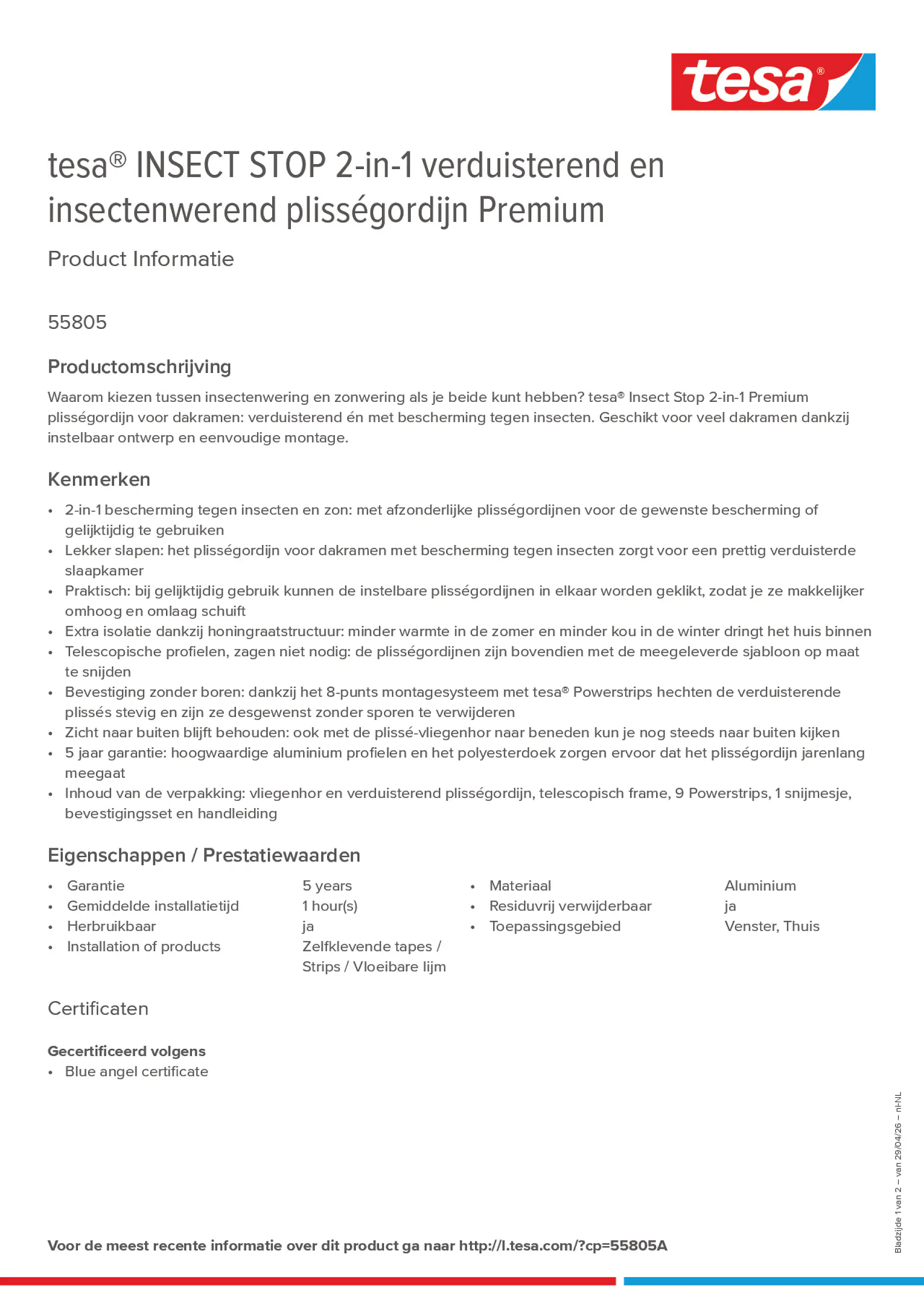 Product information_tesa® 55805A_nl-NL