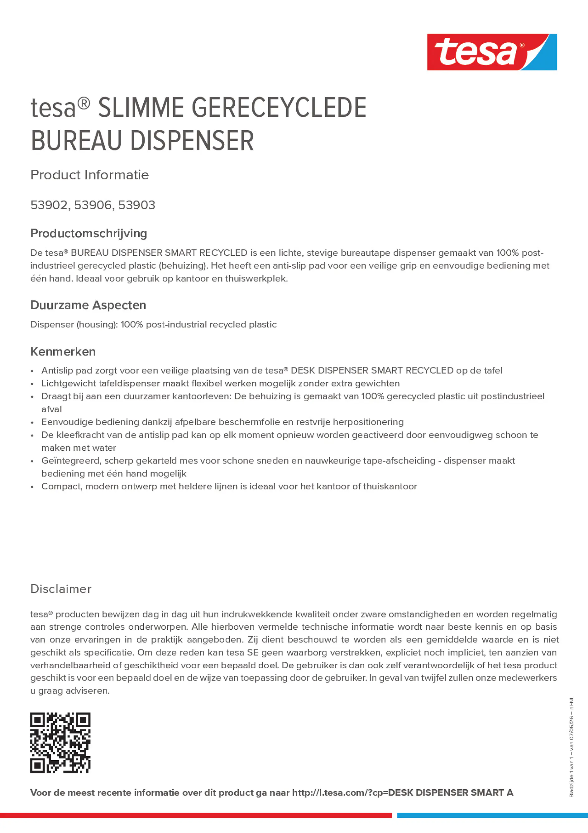 Product information_tesa® 53902DSMA_nl-NL