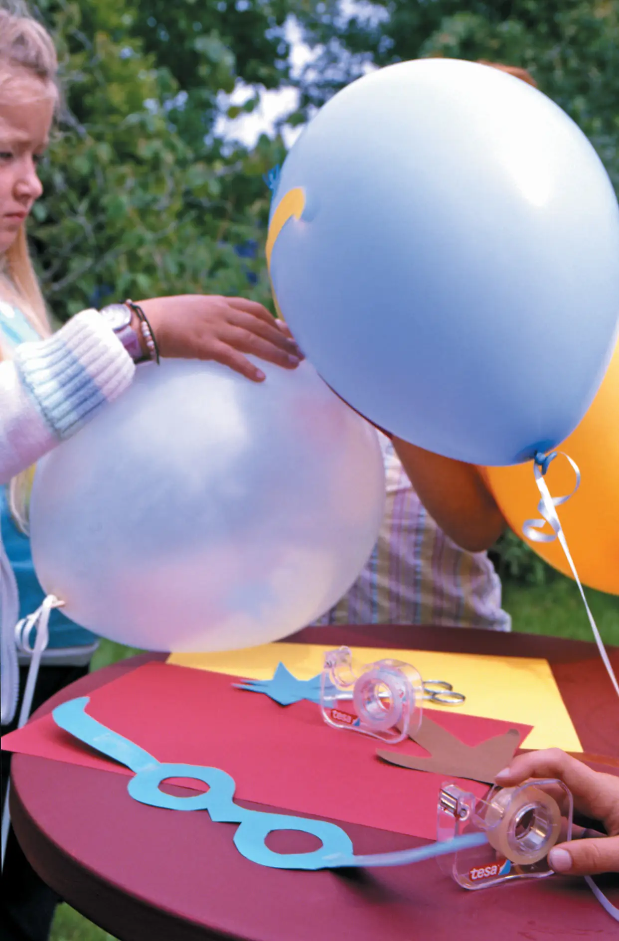Zabawa z dekorowaniem balonów