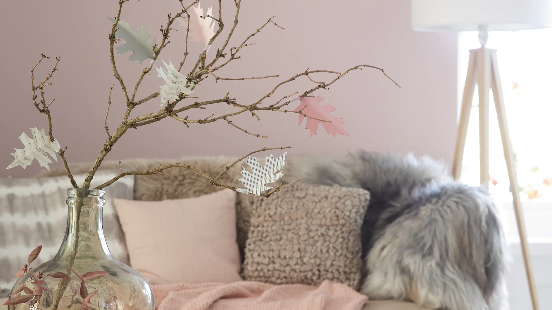 DIY Decoration Autumn Lanter