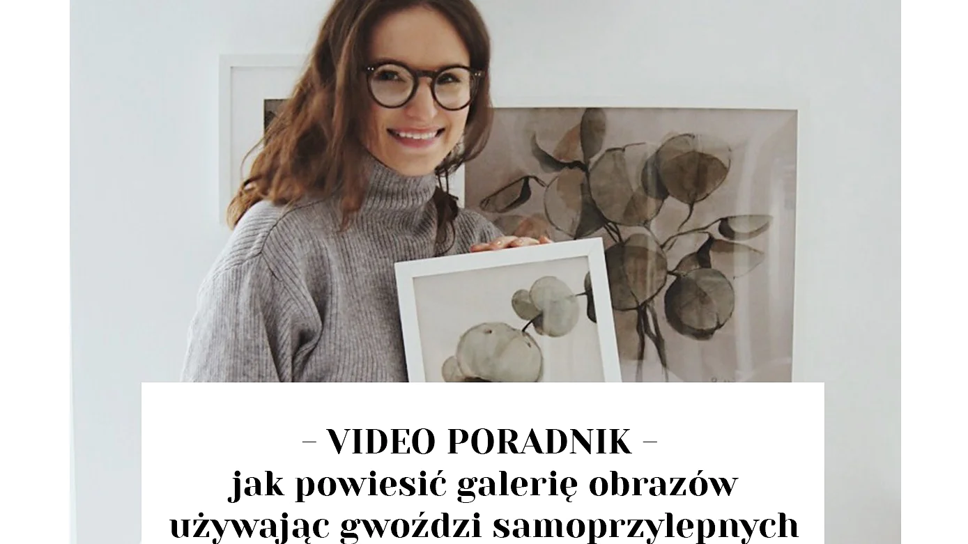 Jak powiesić obrazy bez wiercenia?