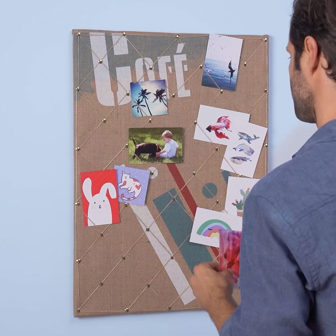 Tablica na zdjęcia DIY Tablica na zdjęcia DIY