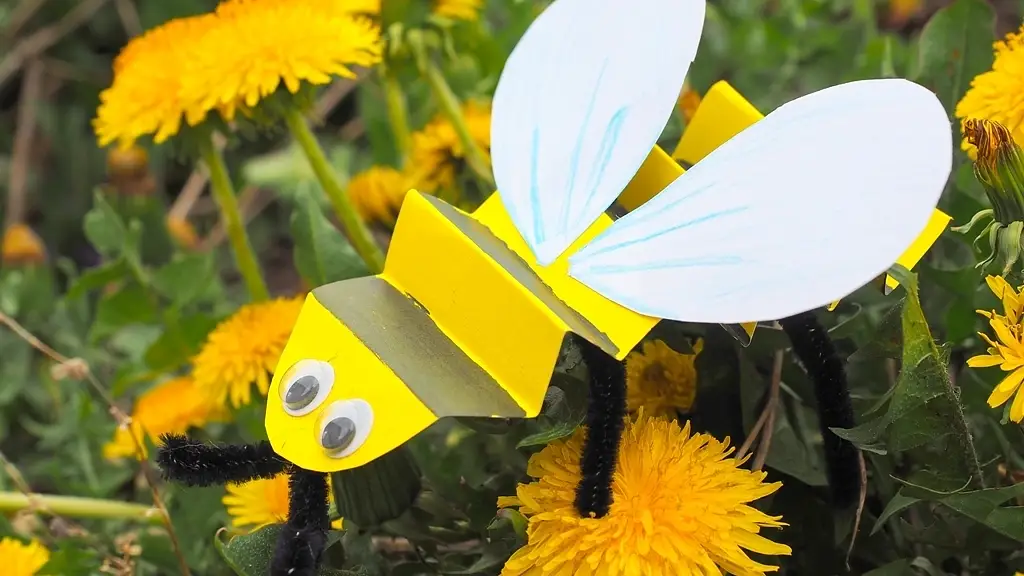 Moje dzieci kreatywnie: Pszczółki z papieru