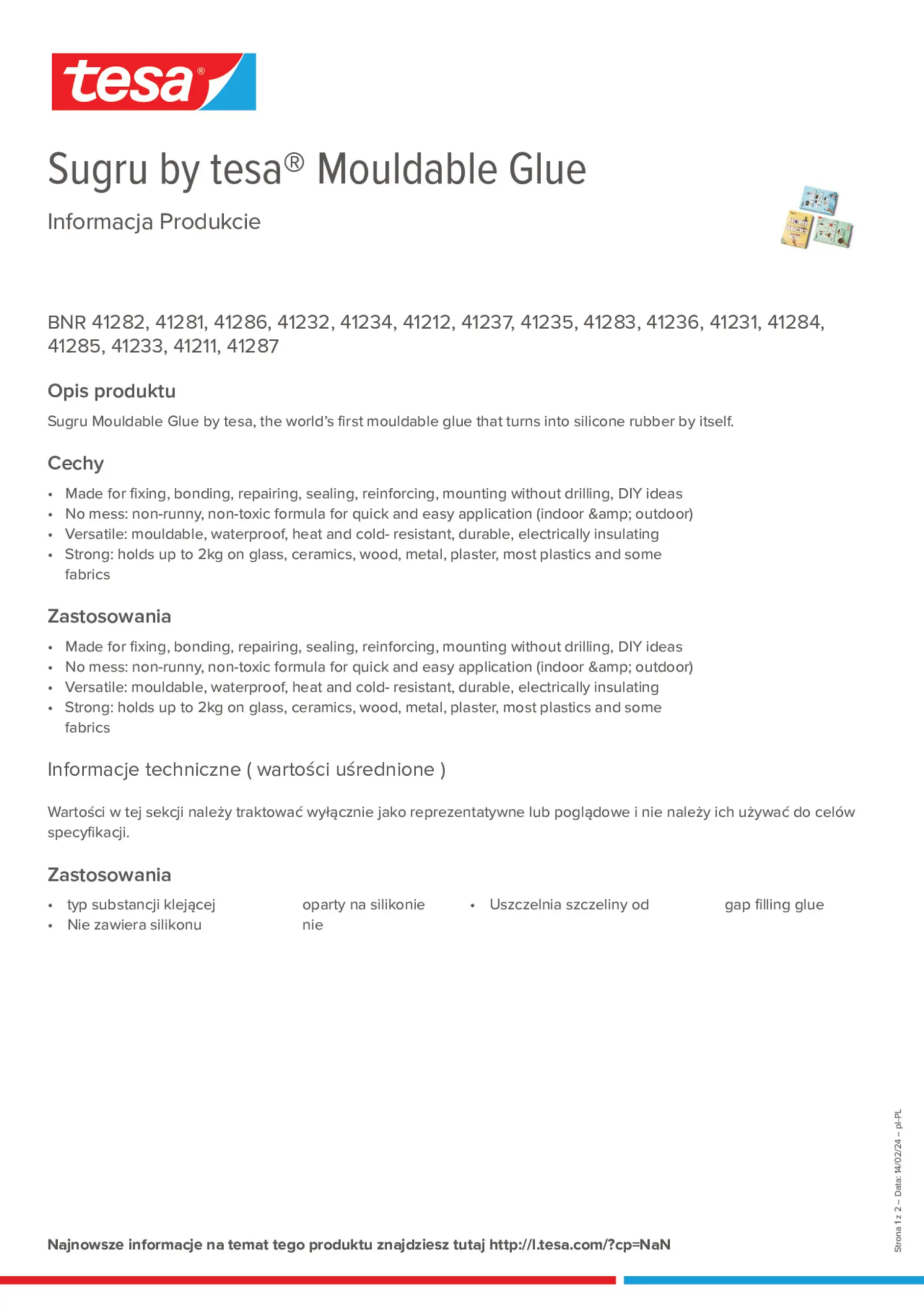 Product information_Sugru by tesa® 41282_pl-PL