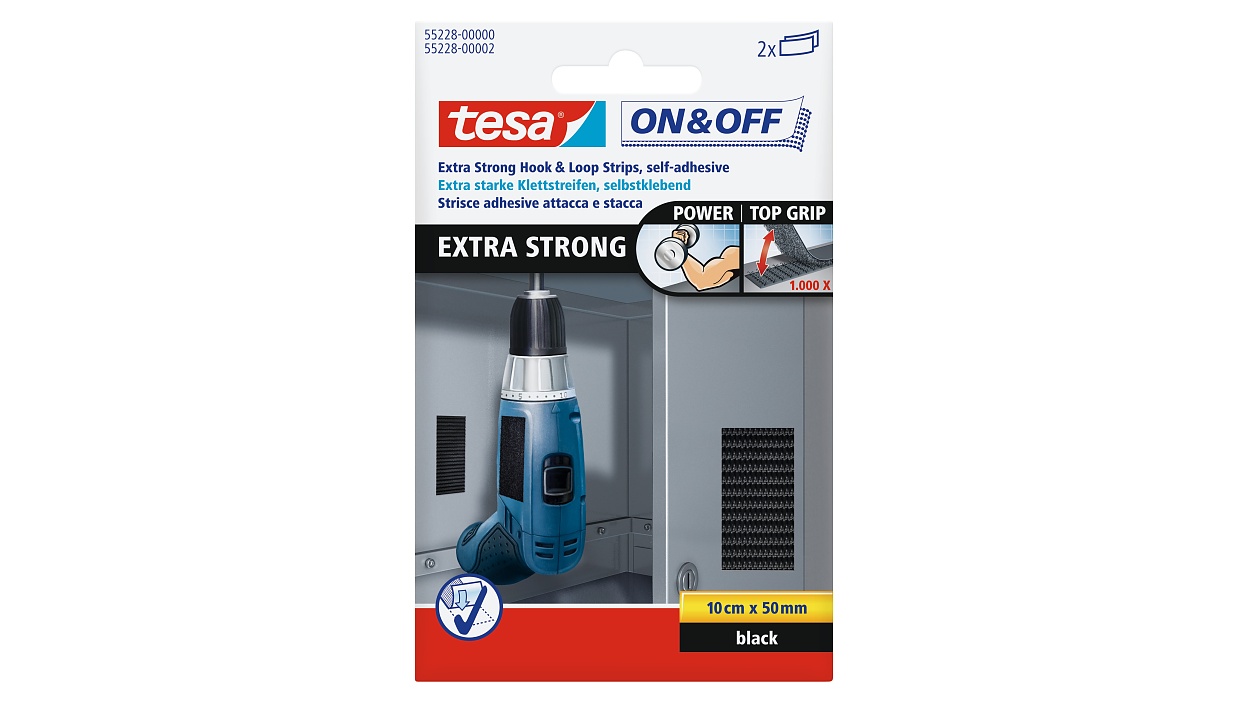 [en-en] on &amp; off EXTRA STRONG STRIPS BLACK