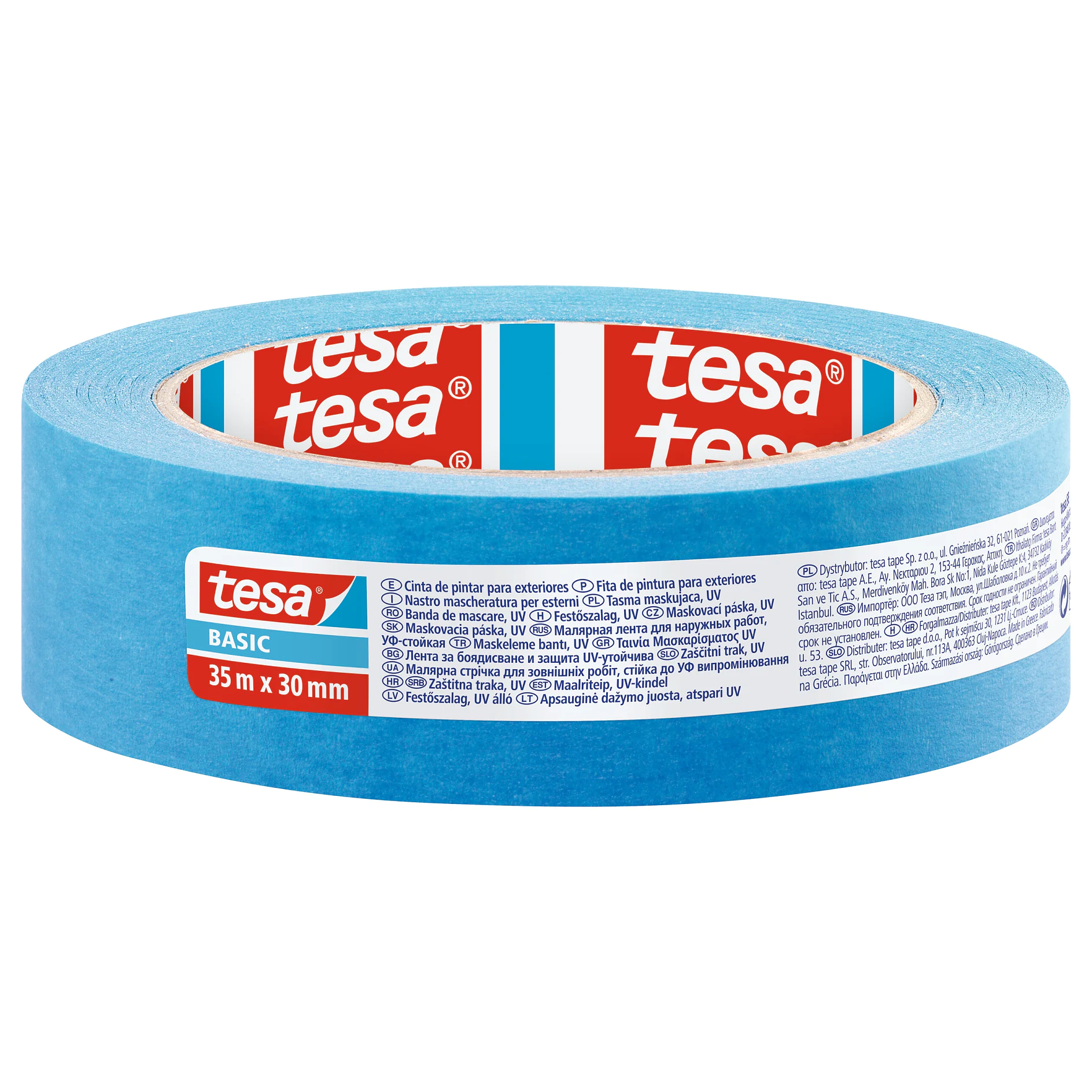 [en-en] tesa Basic masking tape, 35m x 30mm, LI422