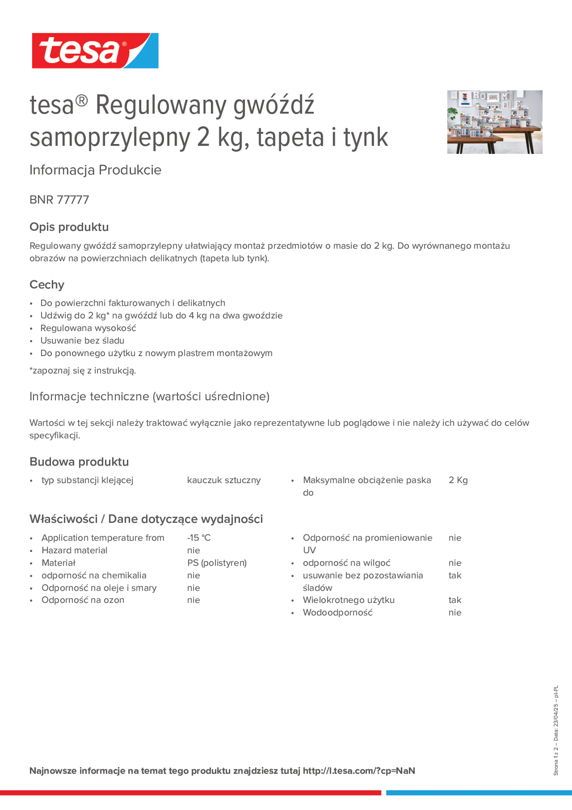 Product information_tesa® 77777_pl-PL