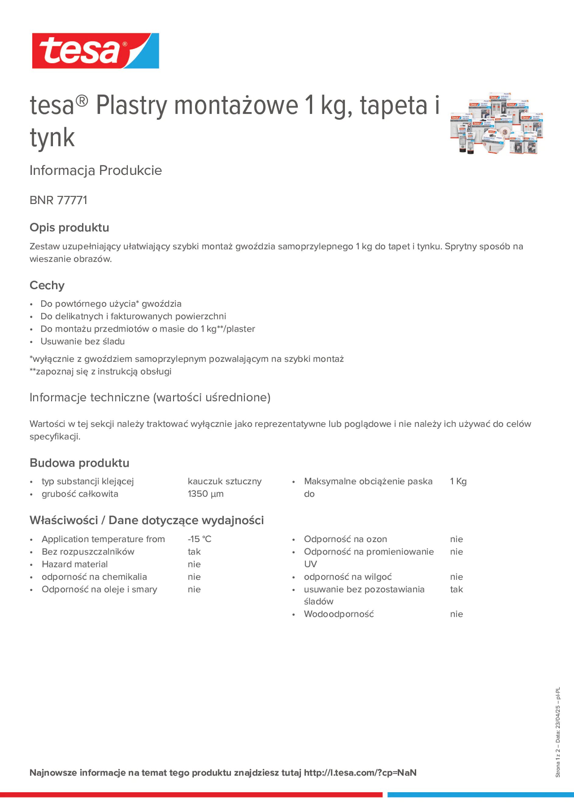 Product information_tesa® 77771_pl-PL