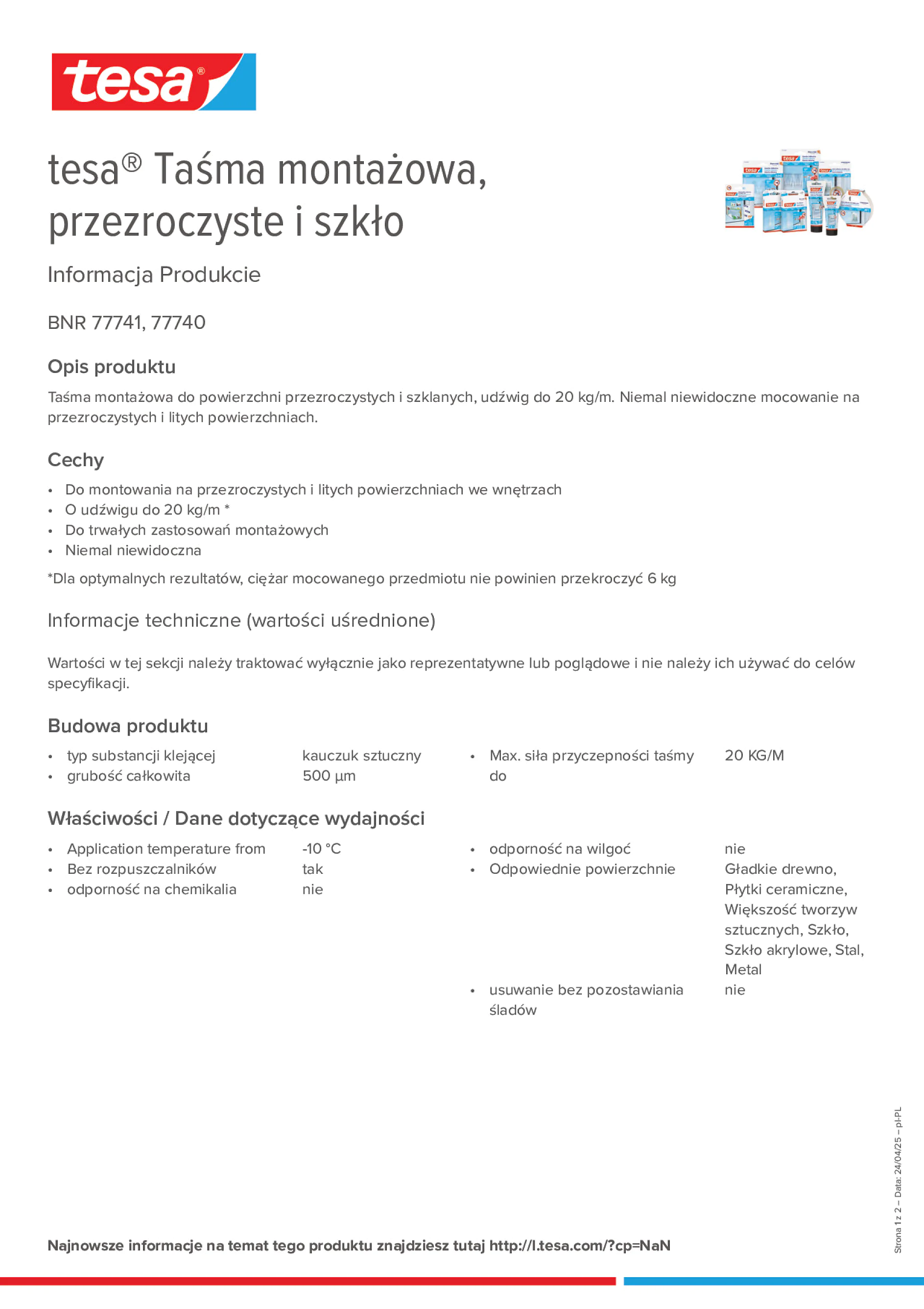Product information_tesa® 77740_pl-PL