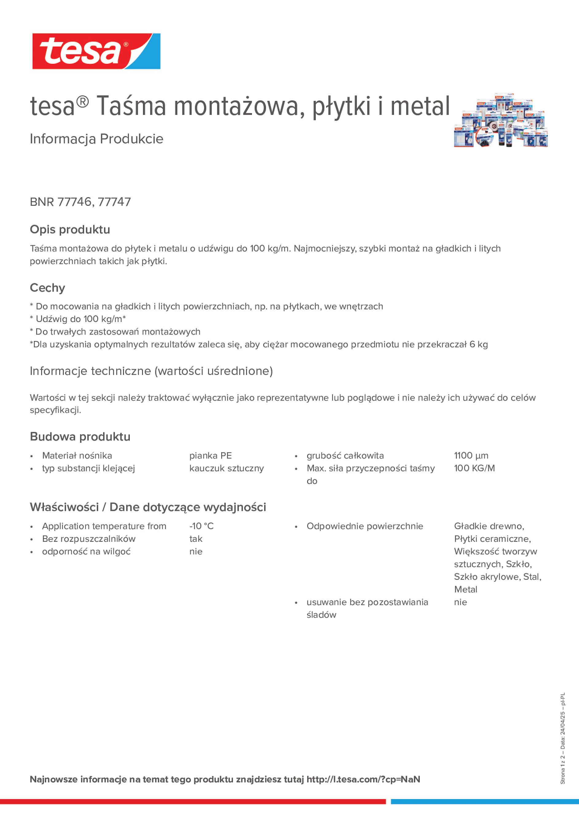 Product information_tesa® 77746_pl-PL
