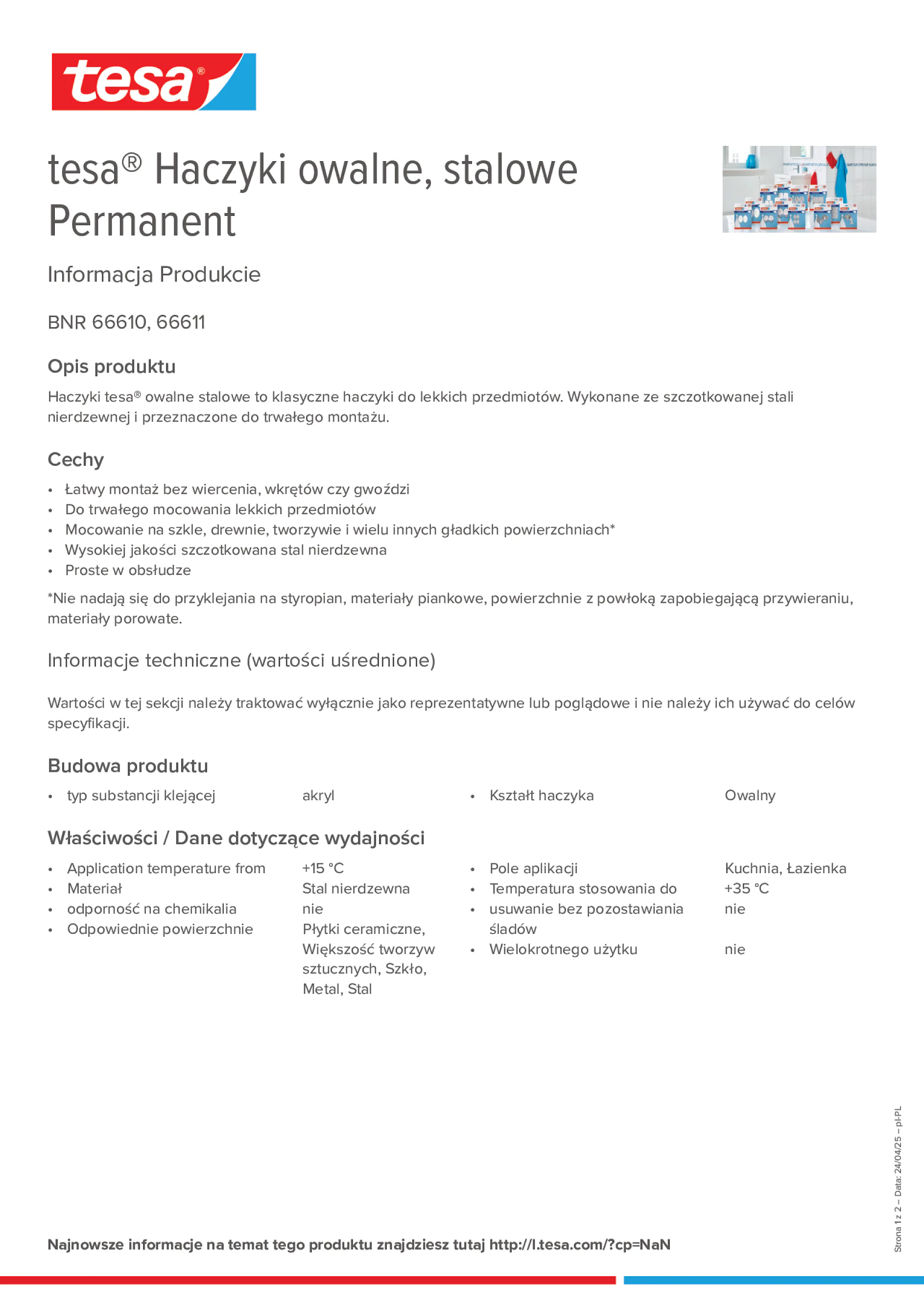Product information_tesa® 66611_pl-PL