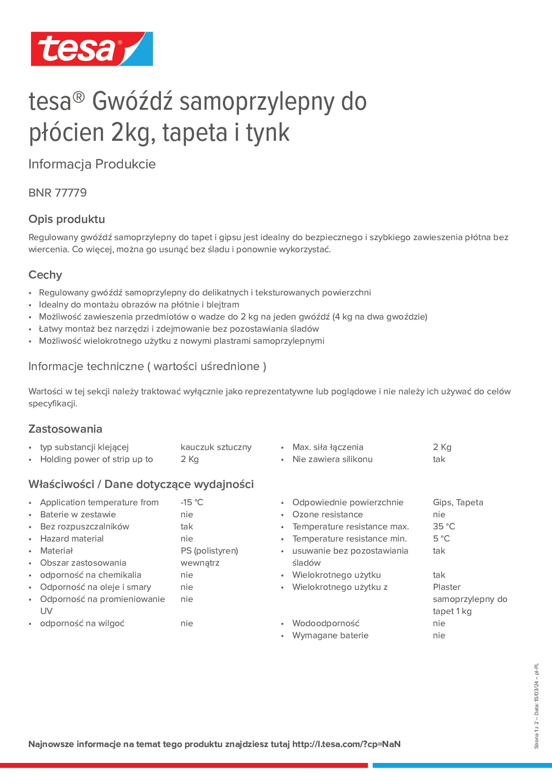 Product information_tesa® 77779_pl-PL