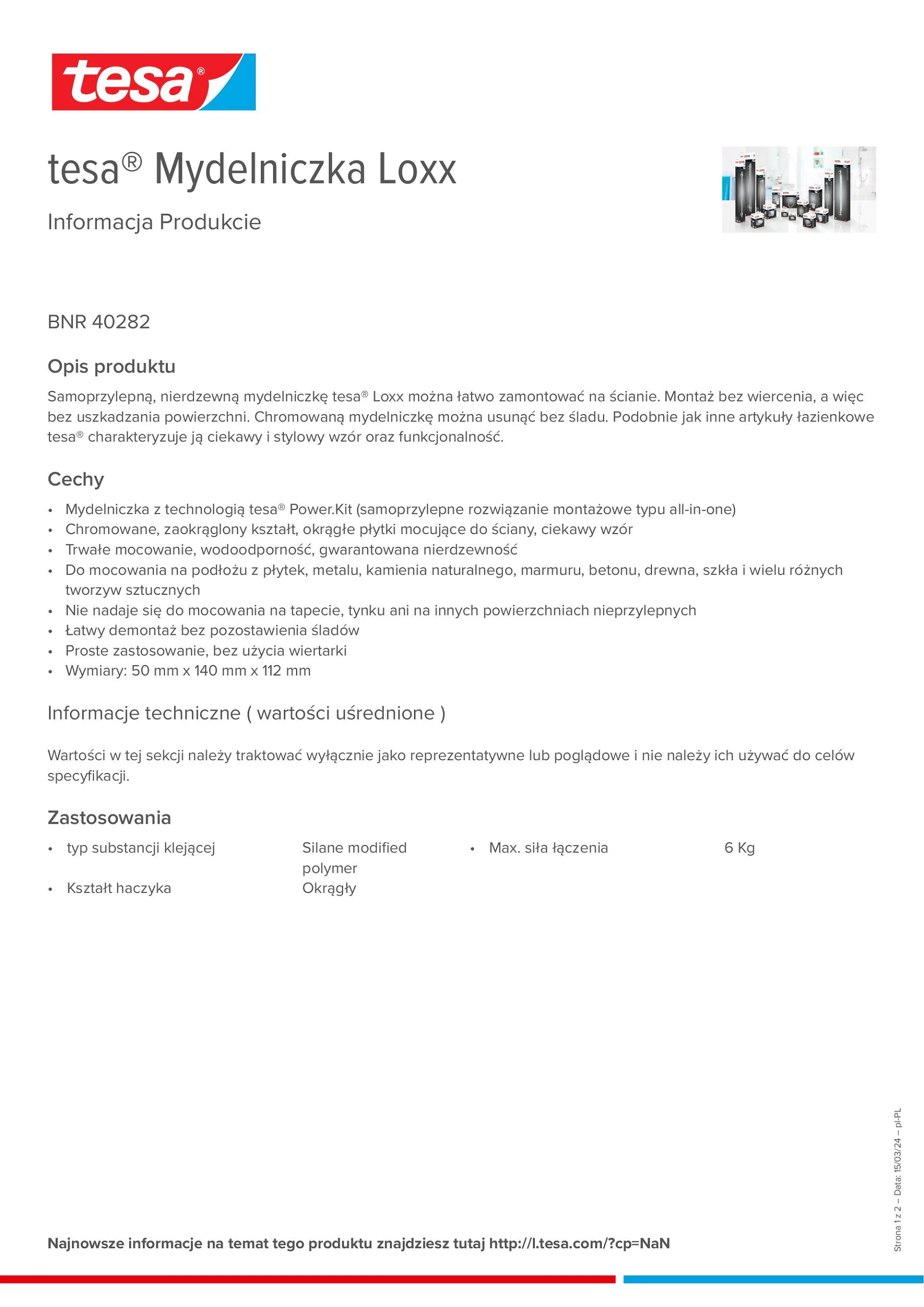 Product information_tesa® 40282_pl-PL