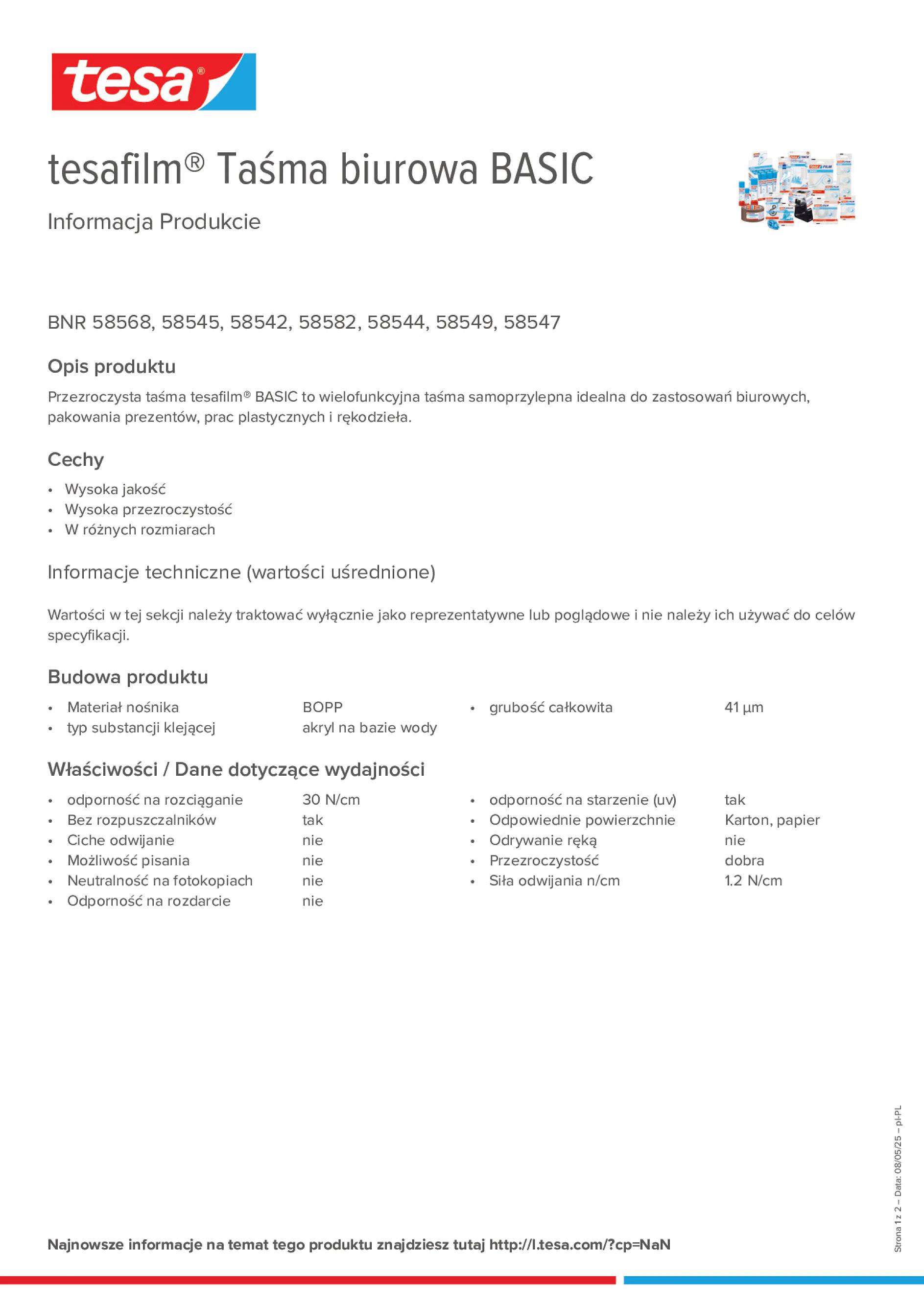 Product information_tesafilm® 58553_pl-PL