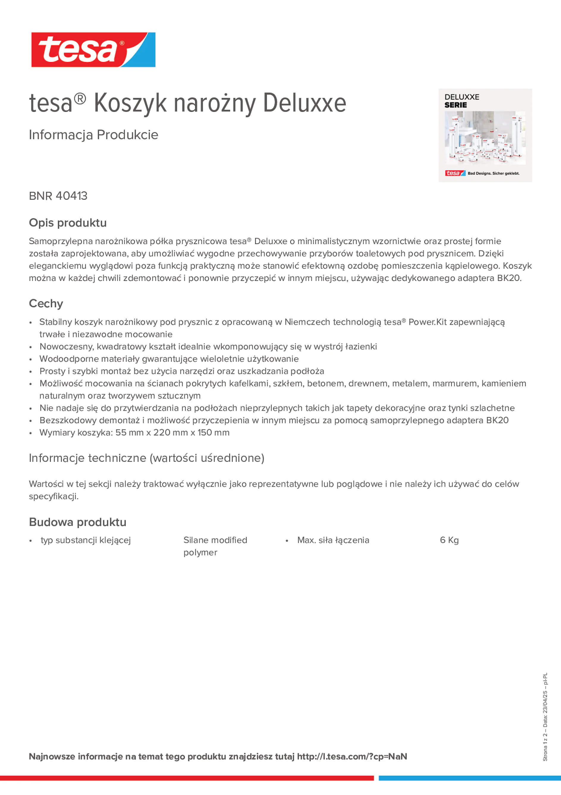 Product information_tesa® 40413_pl-PL