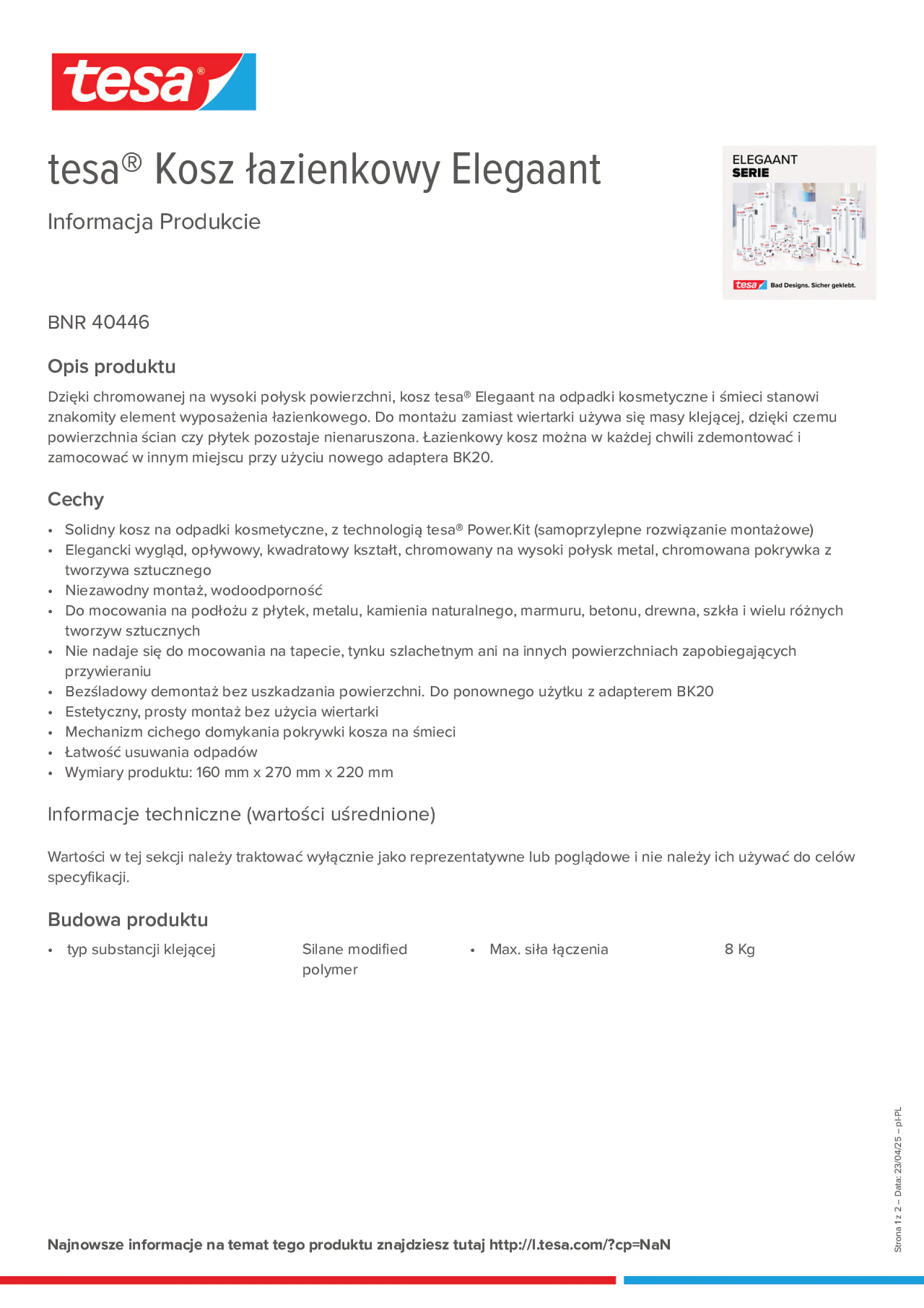 Product information_tesa® 40446_pl-PL