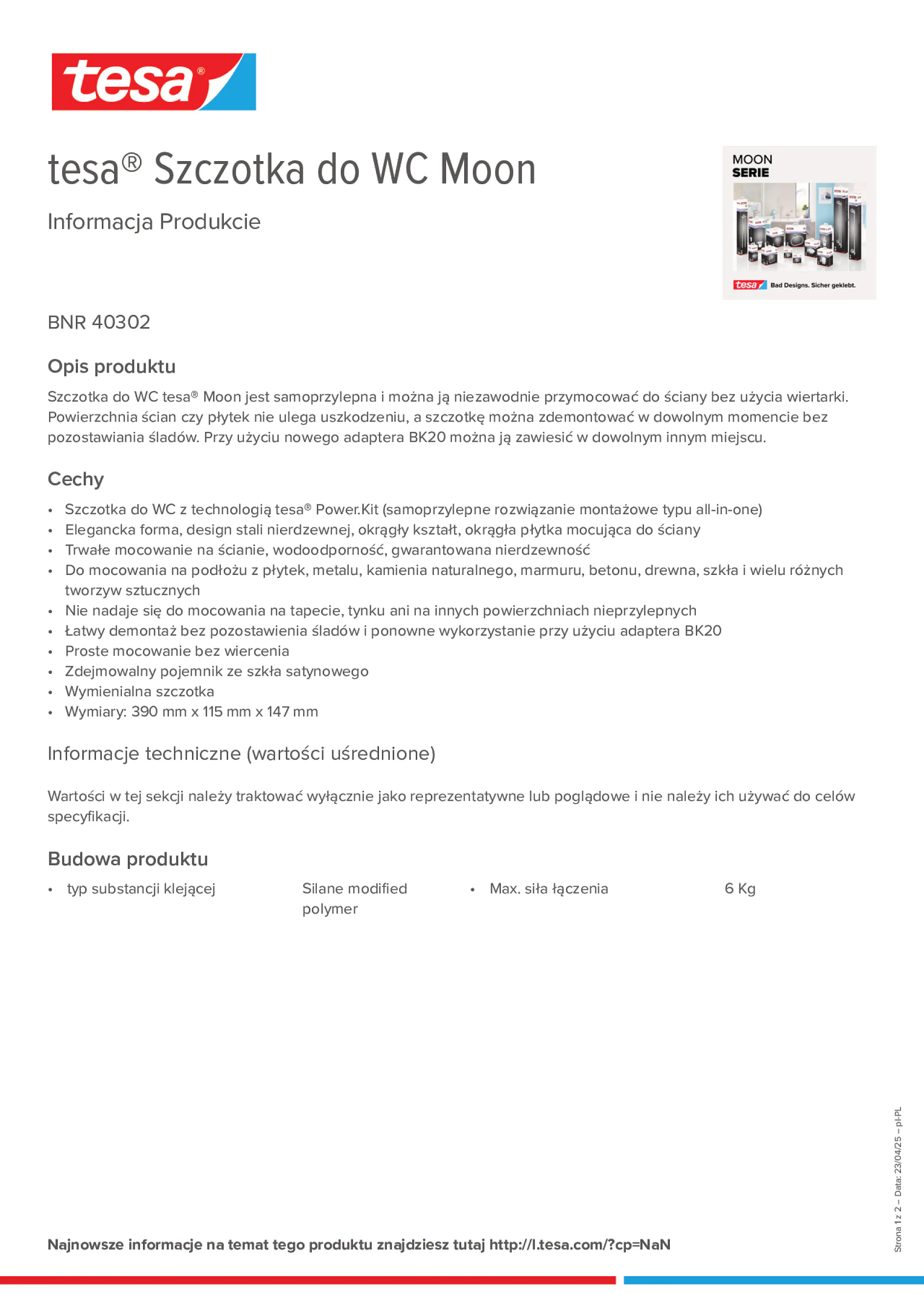 Product information_tesa® 40302_pl-PL