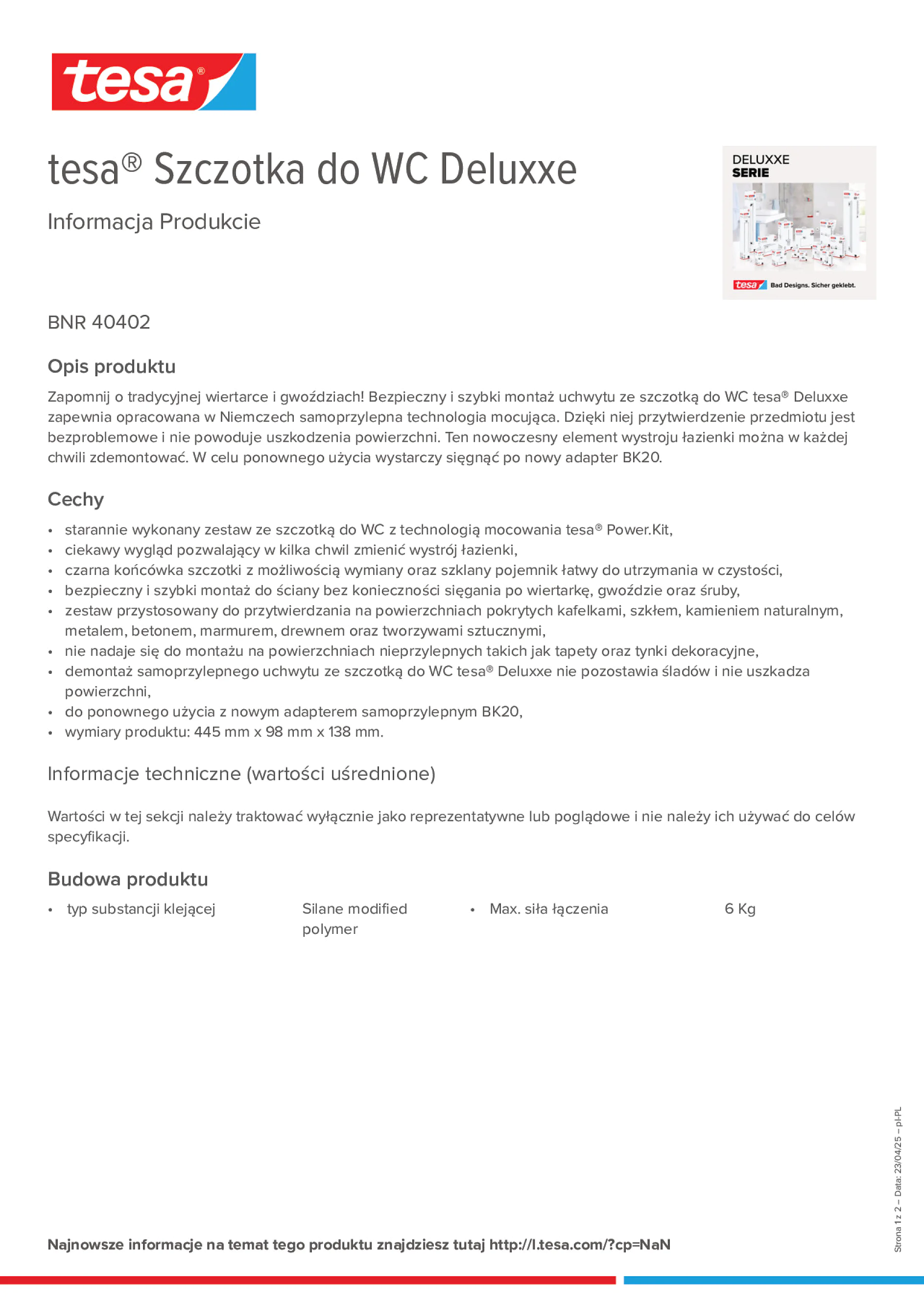 Product information_tesa® 40402_pl-PL