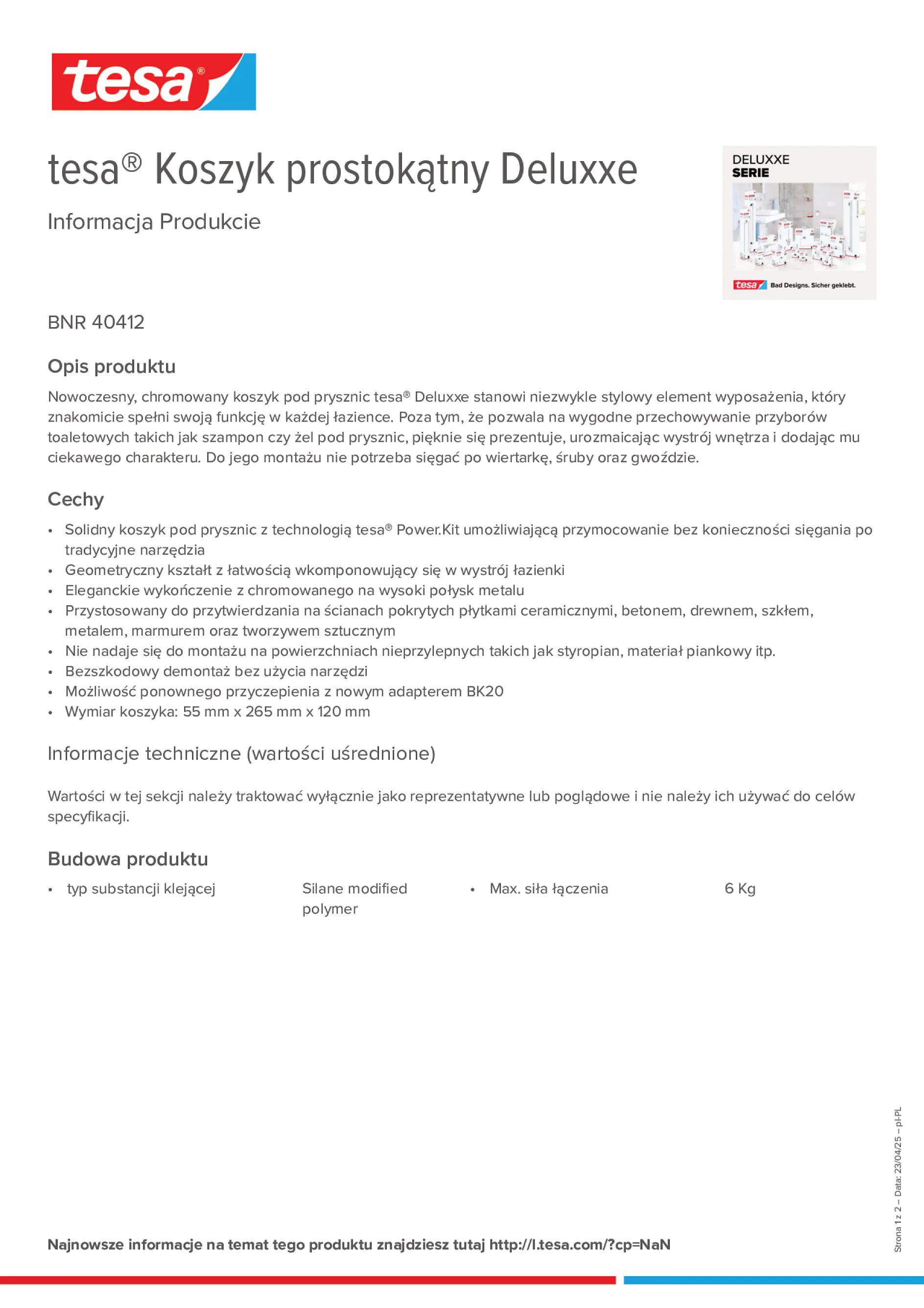 Product information_tesa® 40412_pl-PL