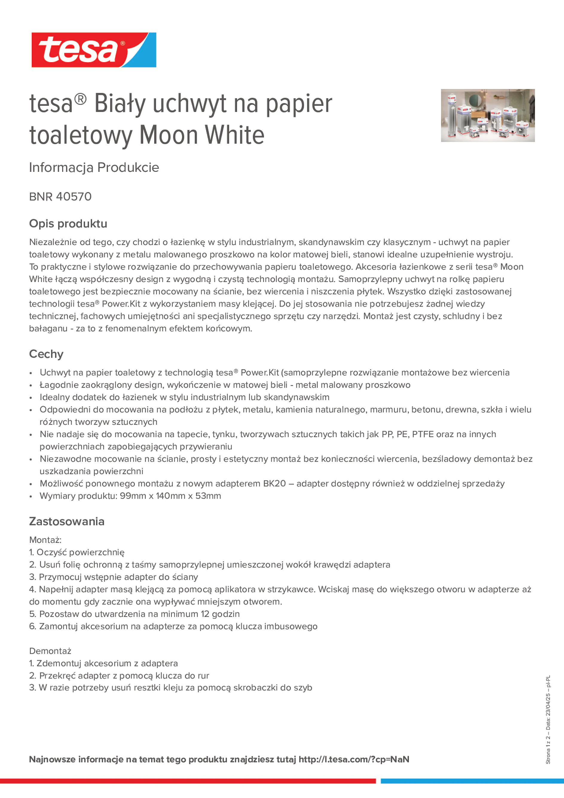 Product information_tesa® 40570_pl-PL