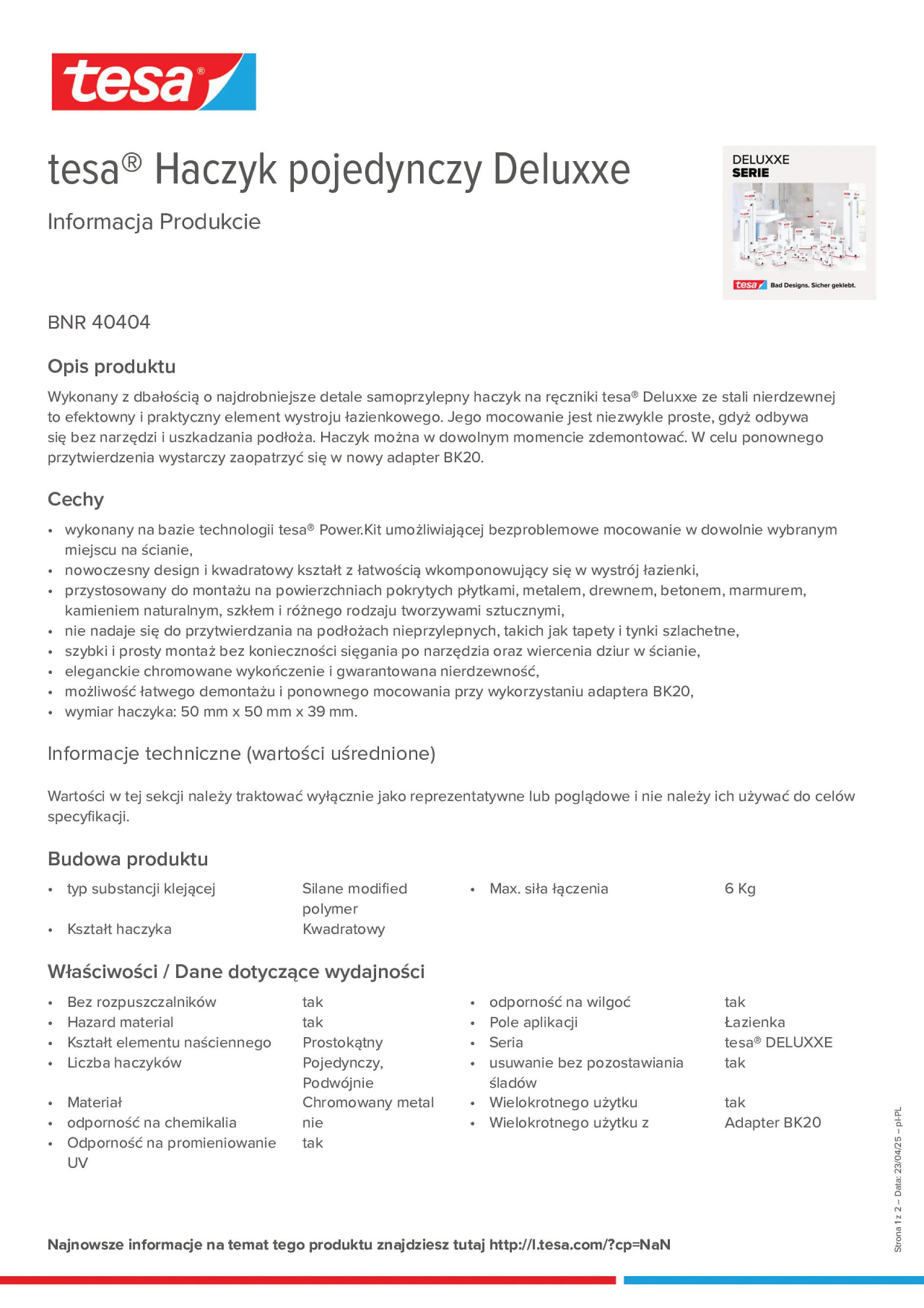 Product information_tesa® 40404_pl-PL