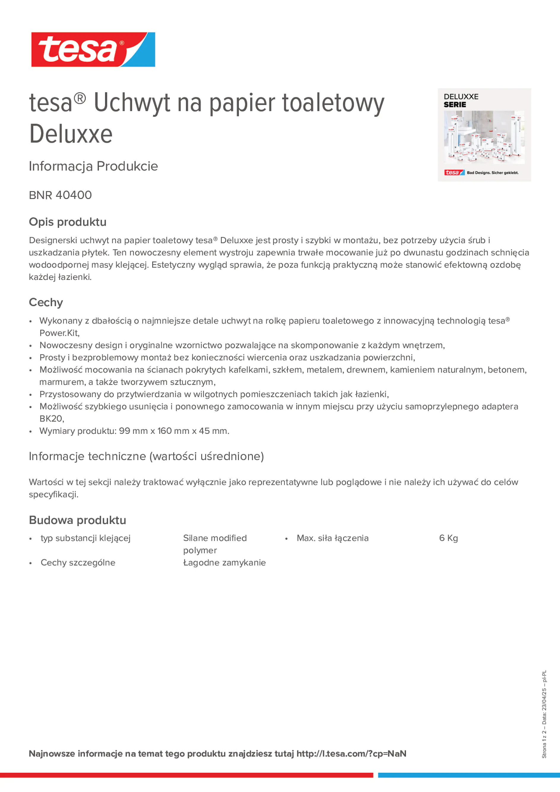 Product information_tesa® 40400_pl-PL