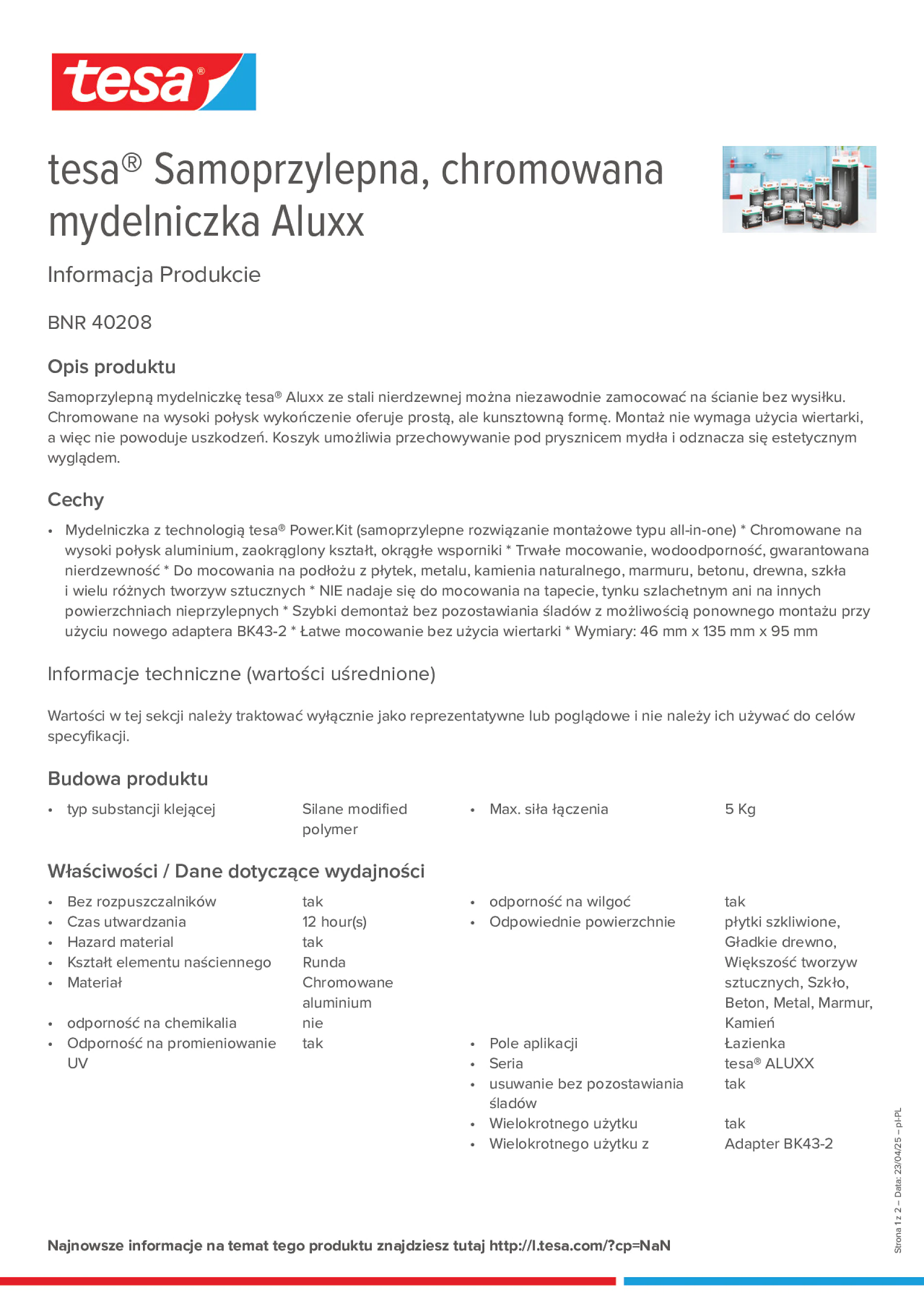 Product information_tesa® 40208_pl-PL