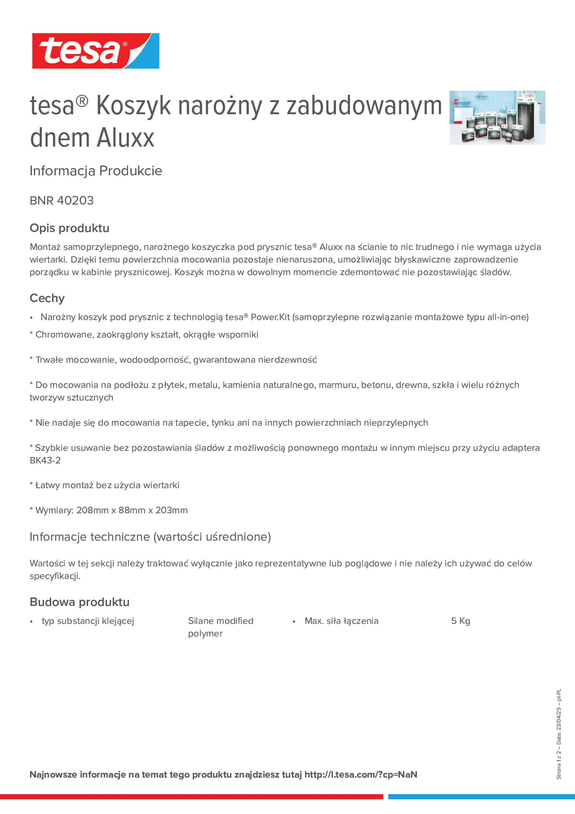 Product information_tesa® 40203_pl-PL