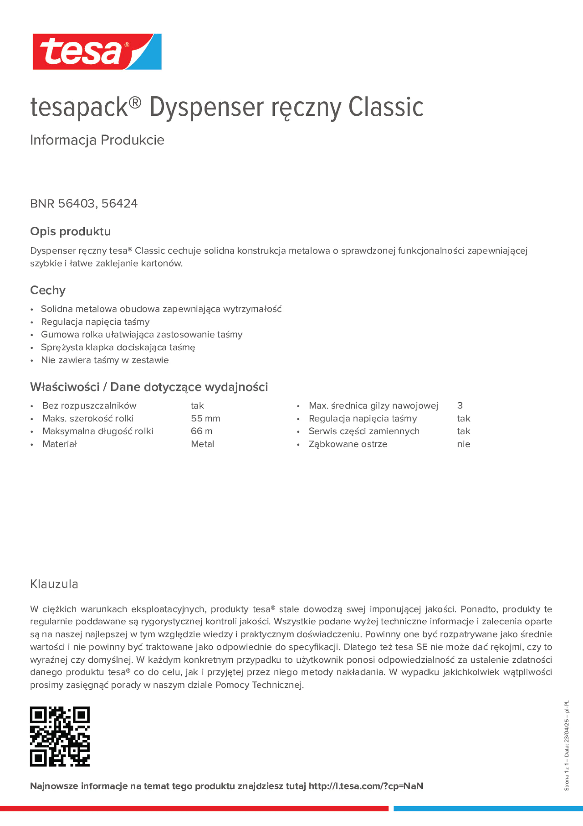 Product information_tesapack® 56403_pl-PL