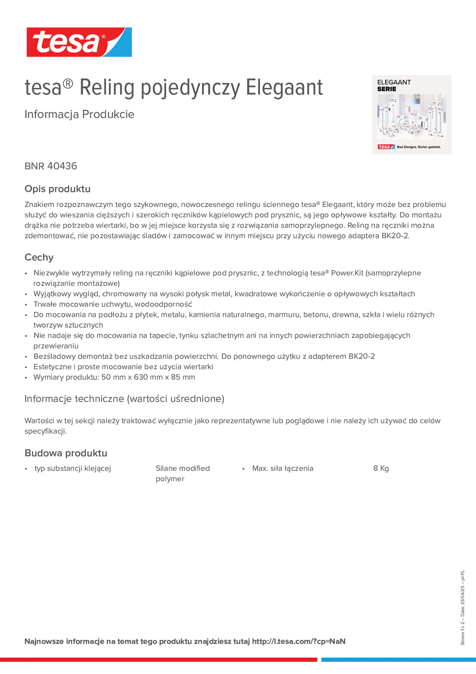 Product information_tesa® 40436_pl-PL