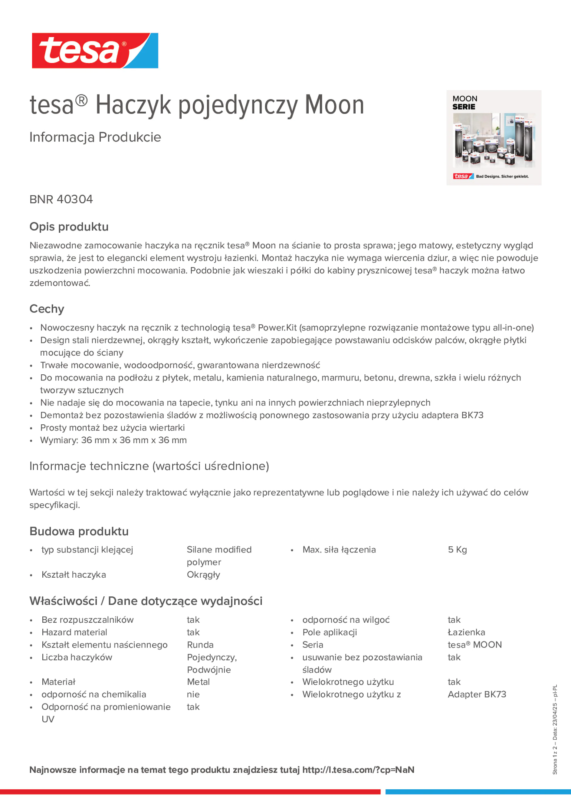 Product information_tesa® 40304_pl-PL