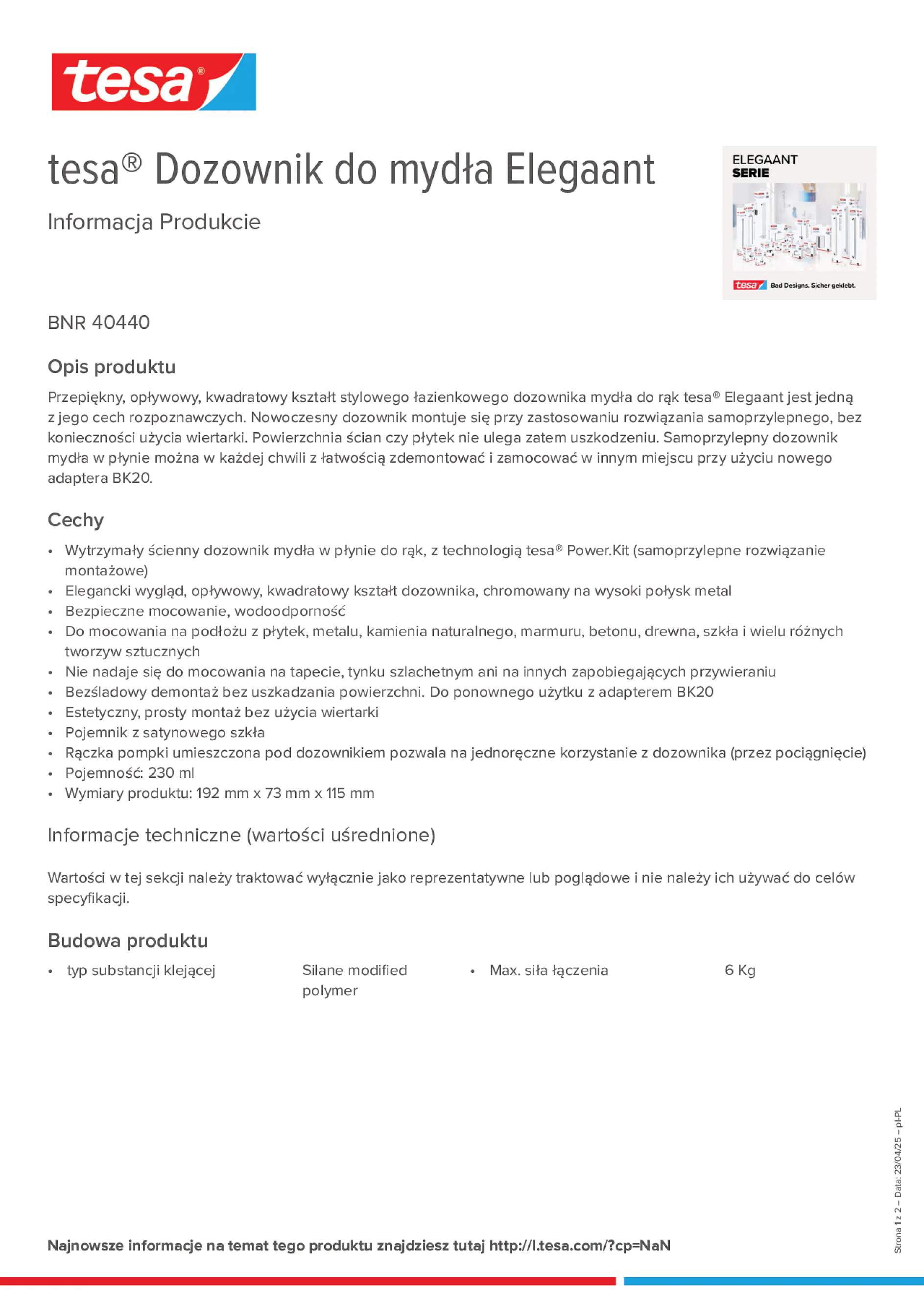 Product information_tesa® 40440_pl-PL