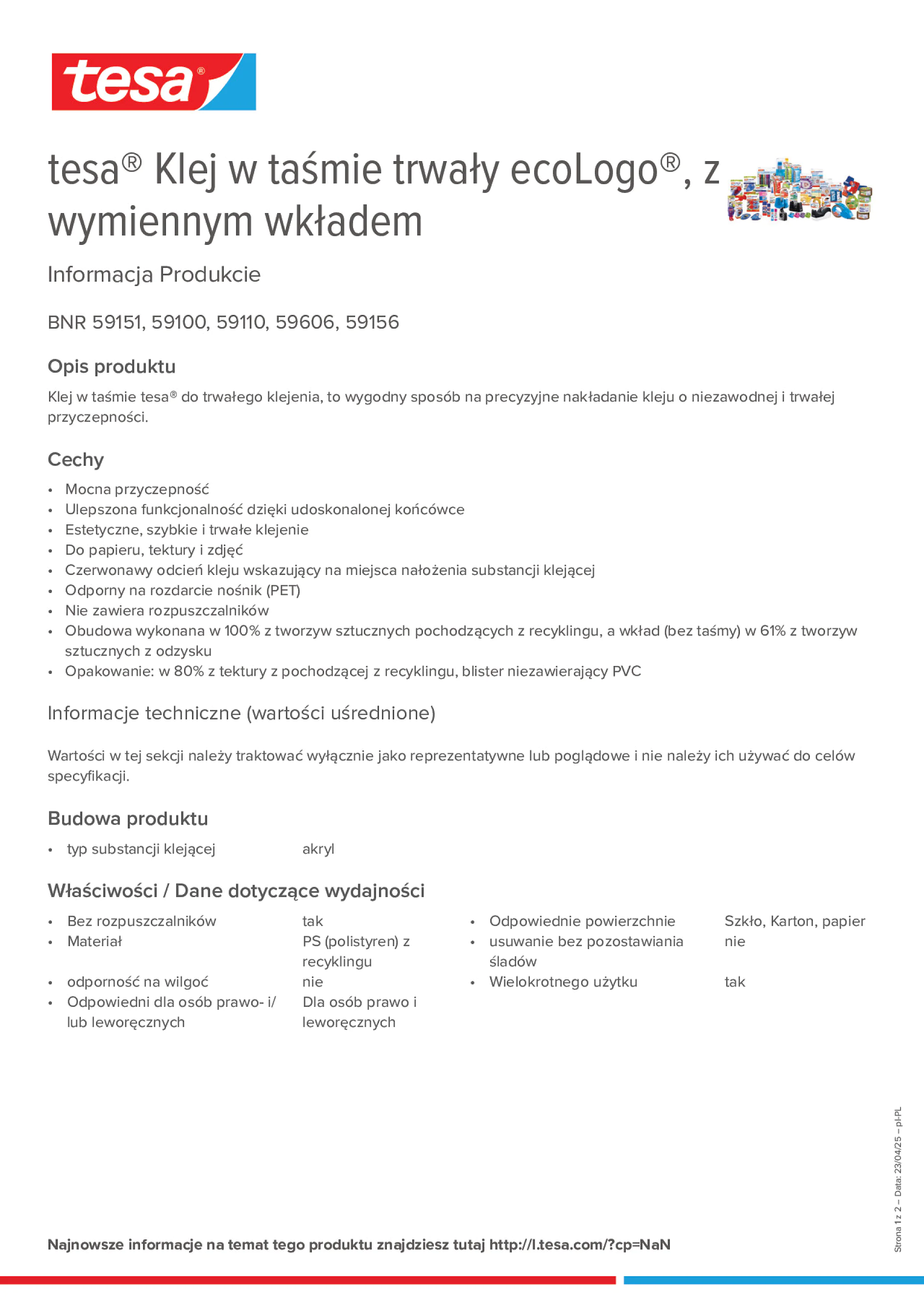 Product information_tesa® 59156_pl-PL