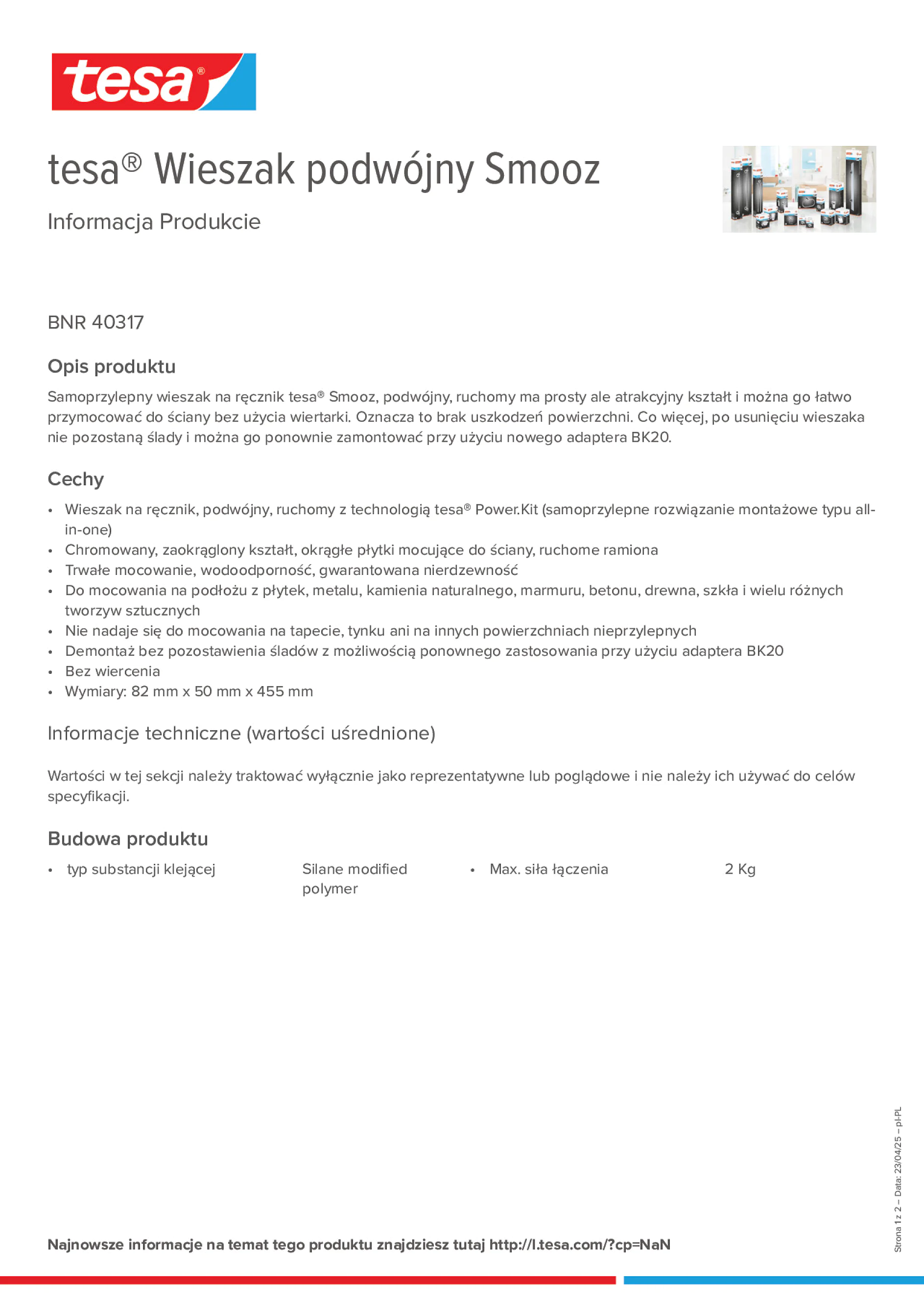 Product information_tesa® 40317_pl-PL