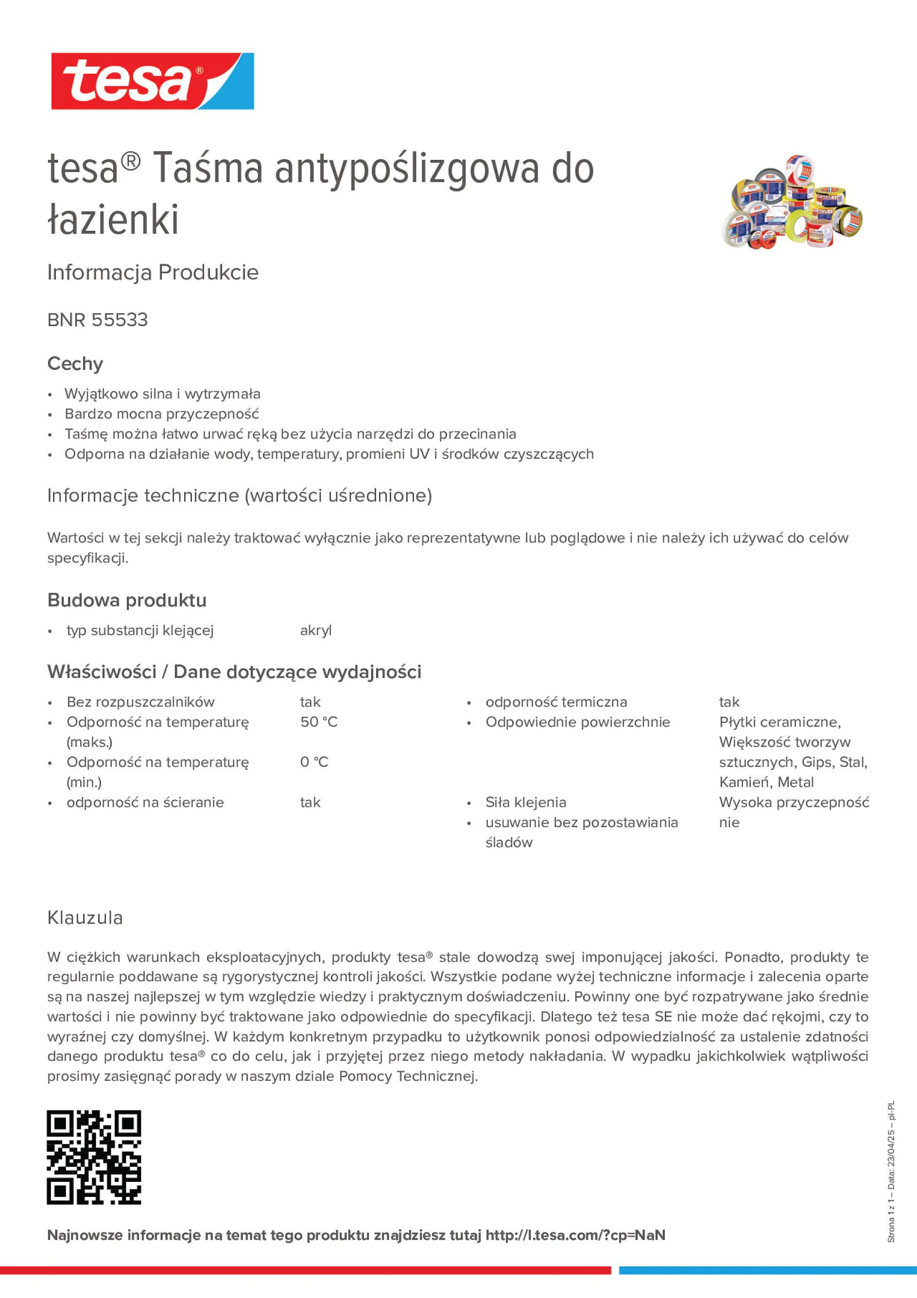 Product information_tesa® 55533_pl-PL