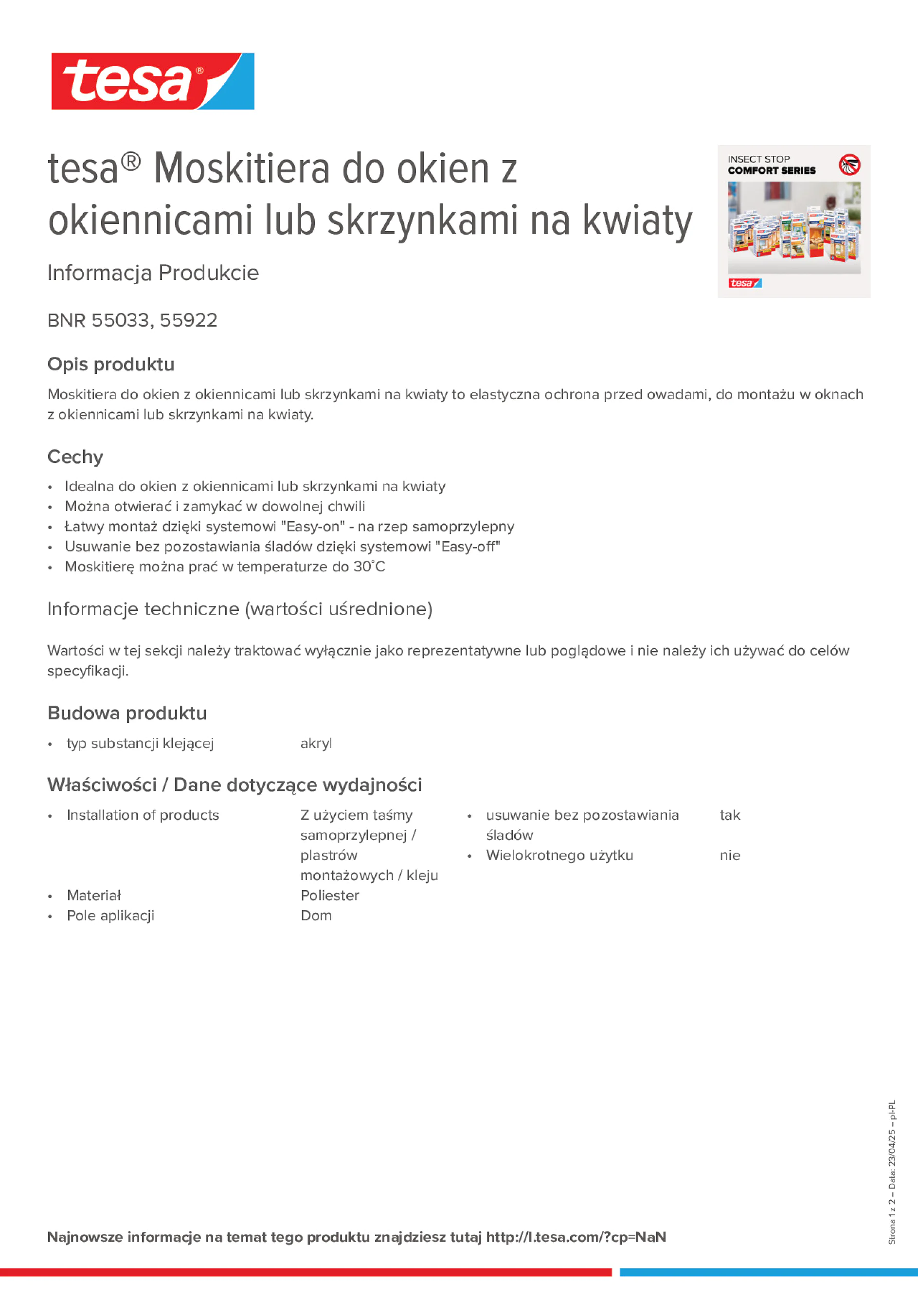 Product information_tesa® 55033_pl-PL
