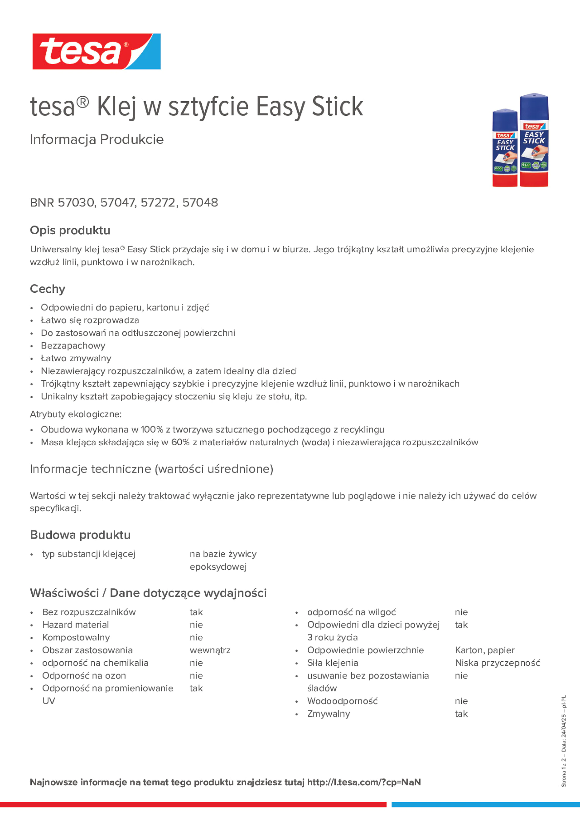 Product information_tesa® 57272_pl-PL
