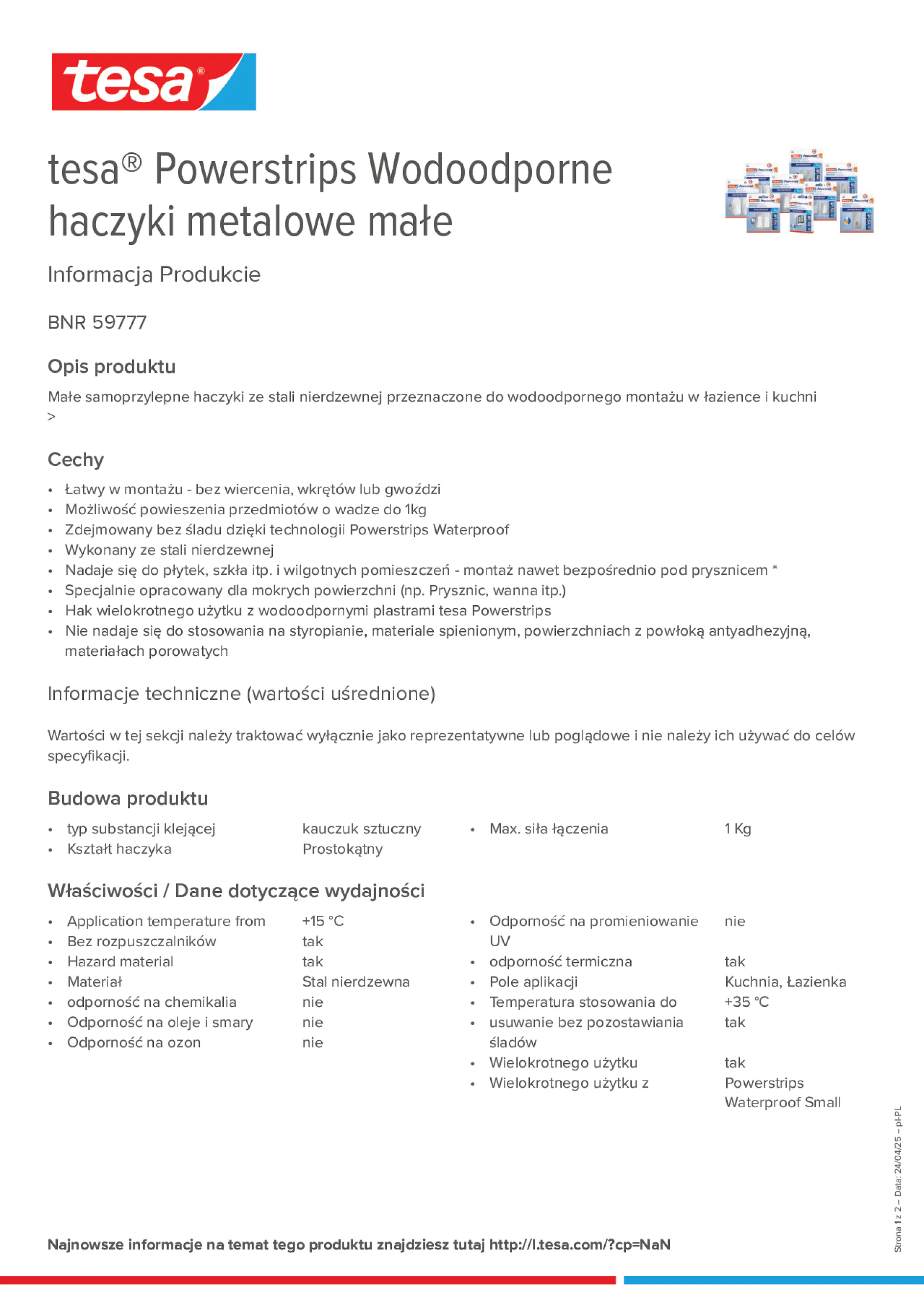 Product information_tesa® Powerstrips 59777_pl-PL